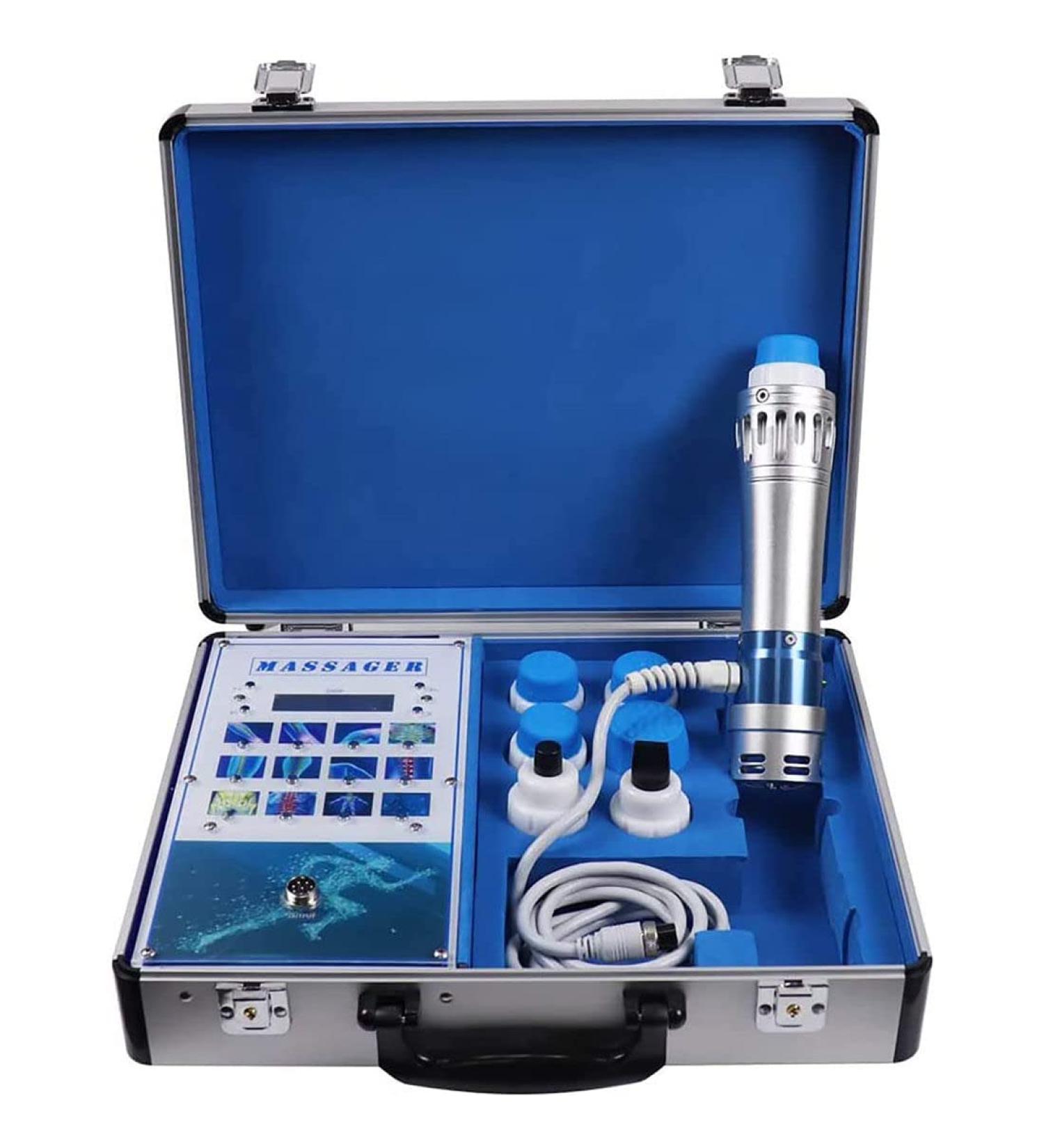 Shock Wave Therapy Device | Professional Physiotherapy Instrument for Deep Tissue Massage & ED Treatment - Buy Online on GoSupps.com