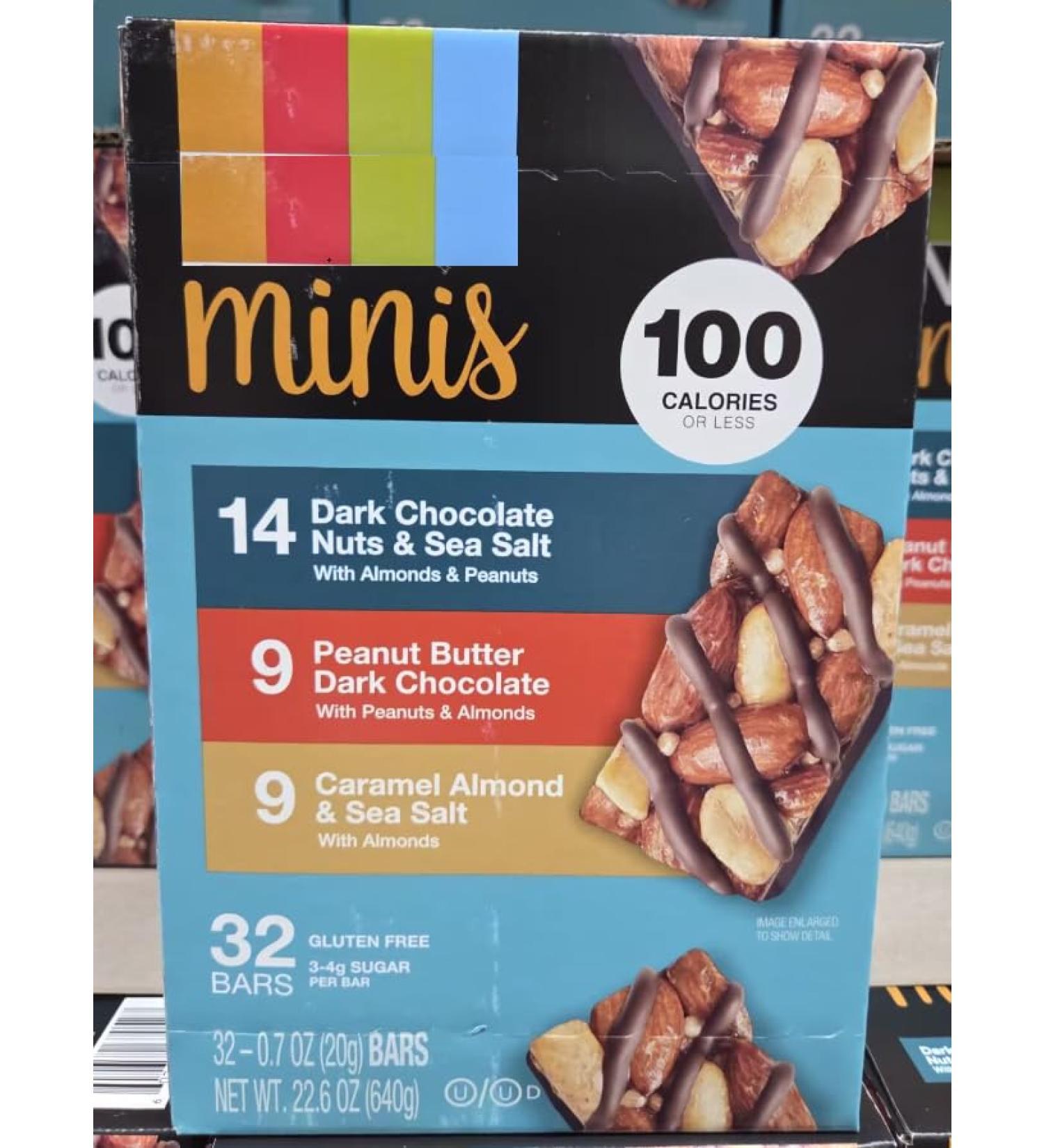 Kind Minis Variety Pack 32 Bar 22.4oz 640g Box
