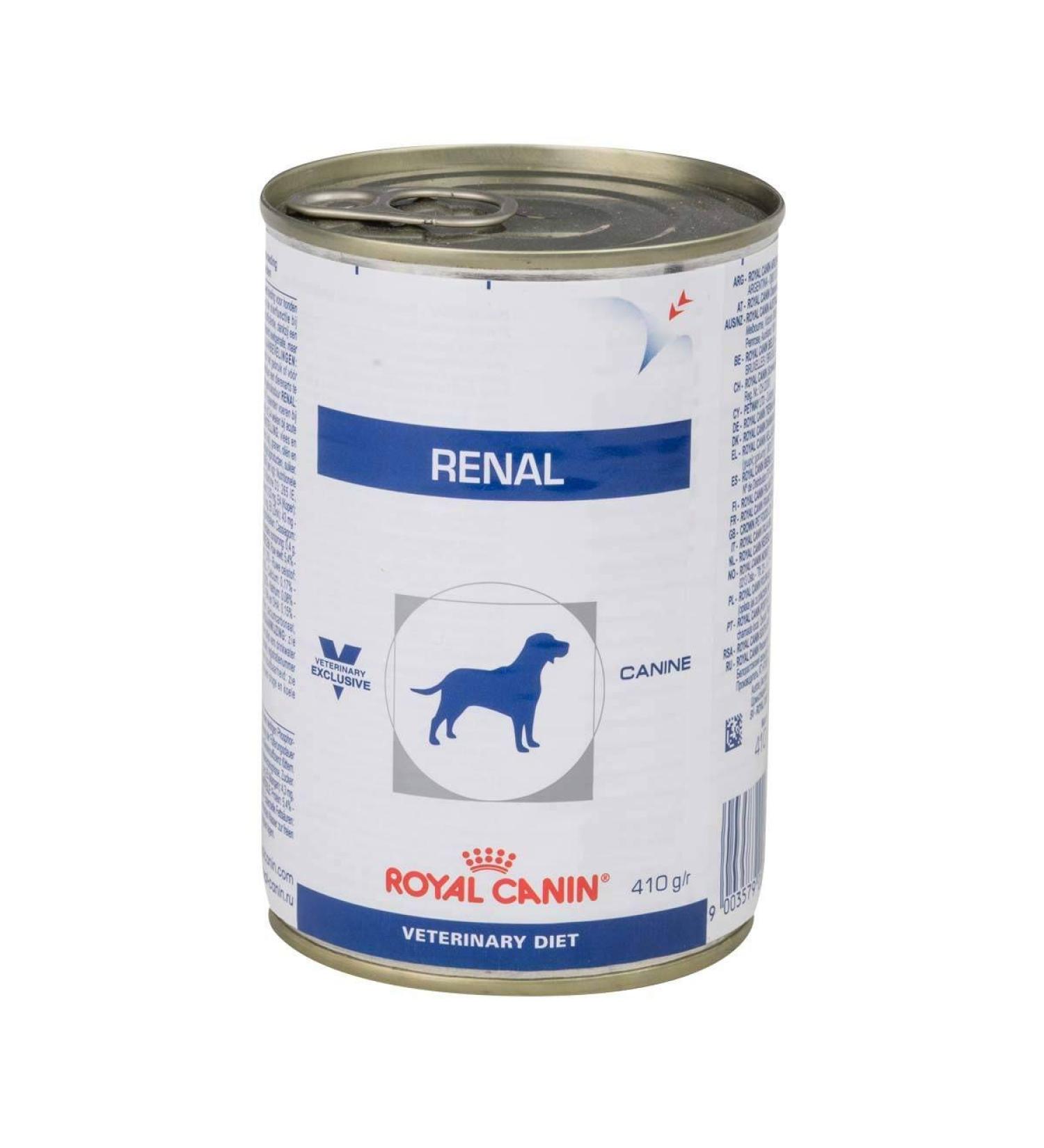 Royal Canin Vdiet Dog Food Renal 12 BT 410 g 96 Units - Buy Online on GoSupps.com