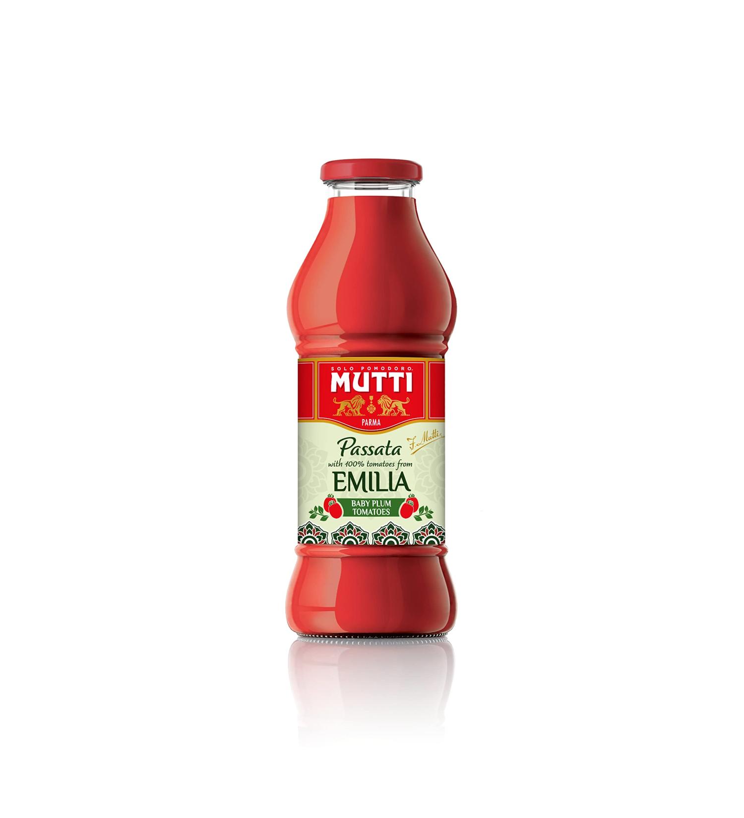 Mutti Regional Passata Emilia Romagna with Baby Plum Tomatoes 6 x 400g