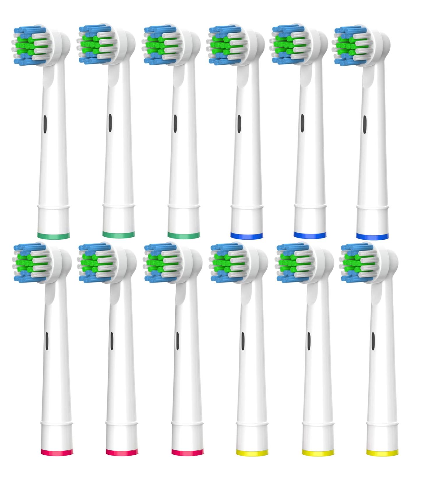 BELADENT Brush Heads for Oral-B Electric Toothbrushes - 12 Pack | Premium Replacement Heads for Superior Oral Care - Buy Online on GoSupps.com
