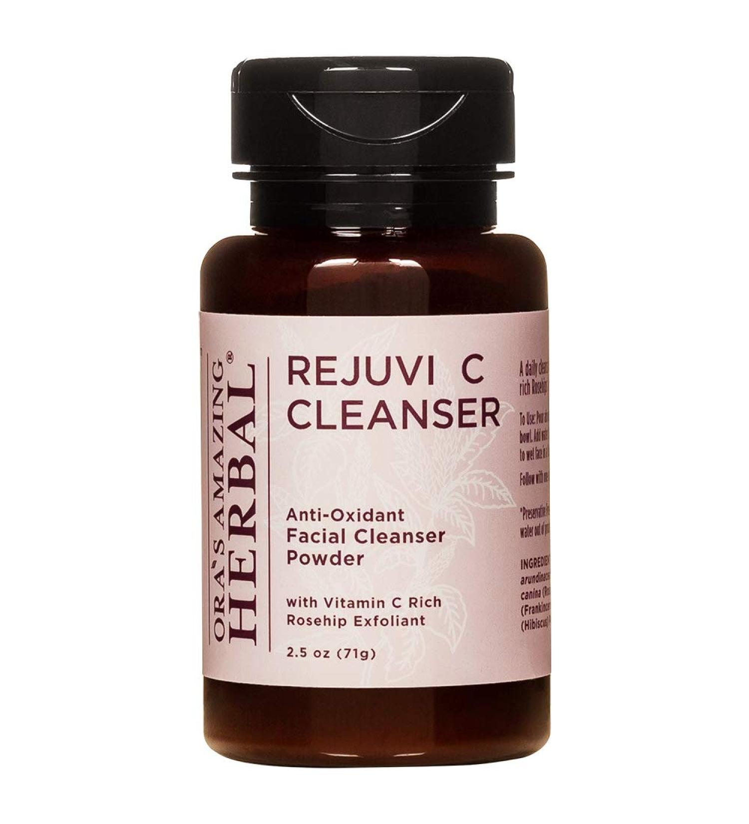 Ora's Amazing Herbal Rejuvi C Cleanser Powder - Gentle Face Wash for All Skin Types | 2.5 oz - International Shipping - Buy Online on GoSupps.com