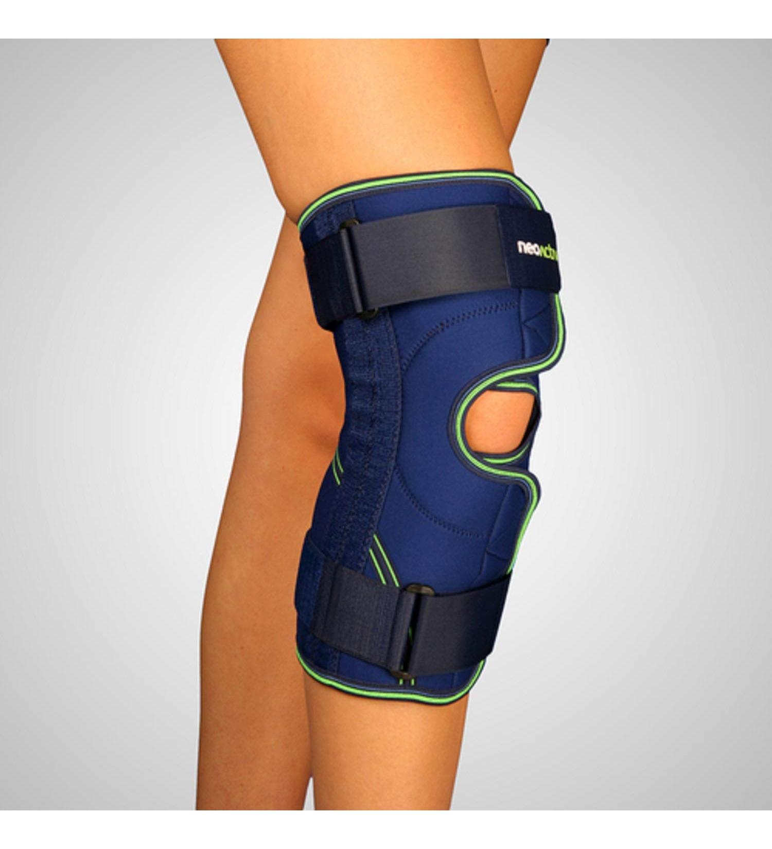 Emo Stabilizing Knee Brace Open Injuries Blue RD65A XL