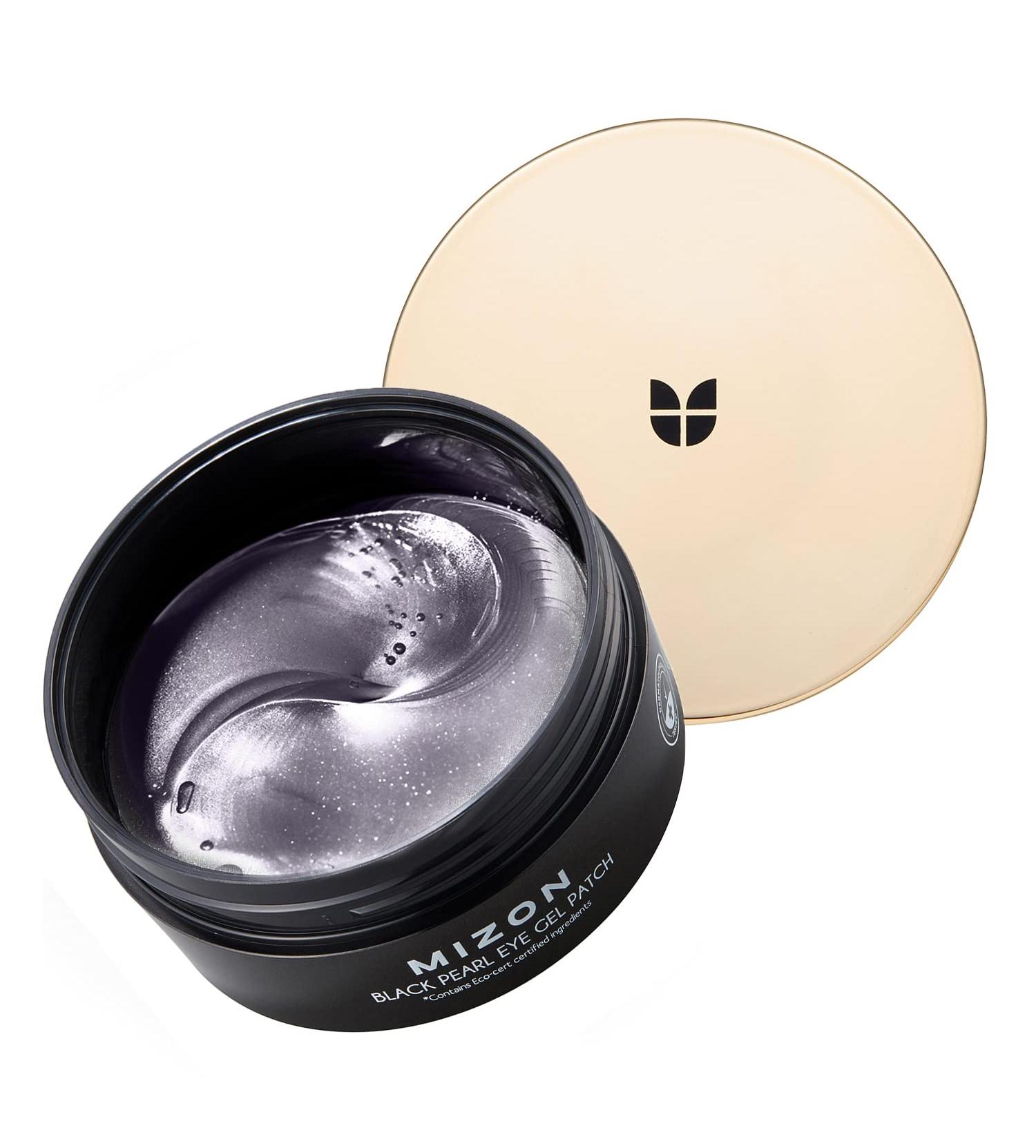  MIZON BLACK PEARL EYE PATCHES (x60) Korean Skincare - Black Pearl Eye Patches - Anti-Wrinkle & Anti-Dark Circles - 95% Natural Ingredients - Buy Online on GoSupps.com