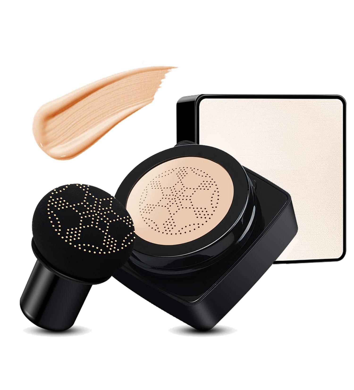 NUDE103# Mushroom Head Air Cushion CC Cream Foundation - Full Coverage, Moisturizing, and Brightening BB Cream - Buy Online on GoSupps.com