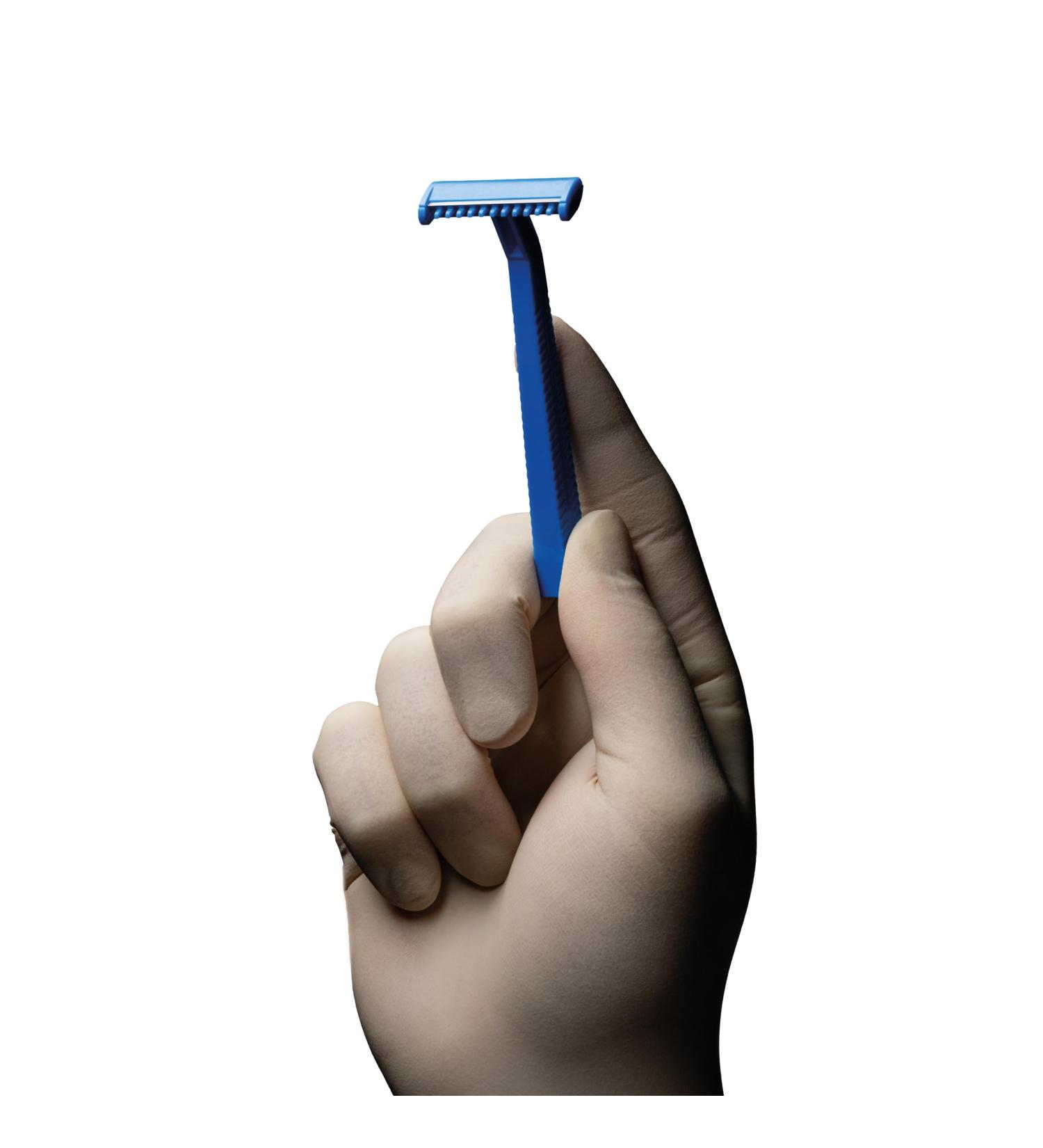 Topjess Disposable Razor with Stainless Steel Blade - Comfort & Hygiene for Dry Shave | Buy Blue Razor Online - Buy Online on GoSupps.com