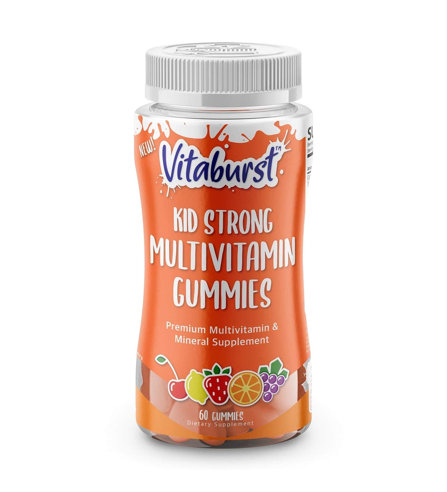 VITABURST Kids Multivitamin Gummies - Immune System Booster for Healthy Growth | Vegetarian-Friendly - Buy Online on GoSupps.com