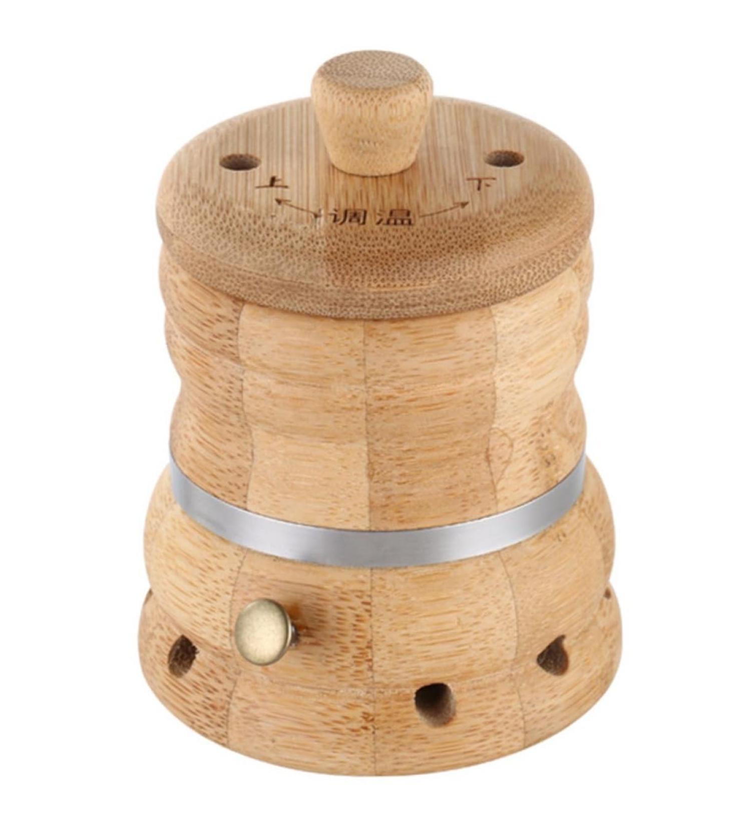 Lurrose Moxibustion Box Set: Vascular Tools Massage Cone Holder Moxibustion Burner & Bamboo Tube Test Kit - International Shipping Available - Buy Online on GoSupps.com