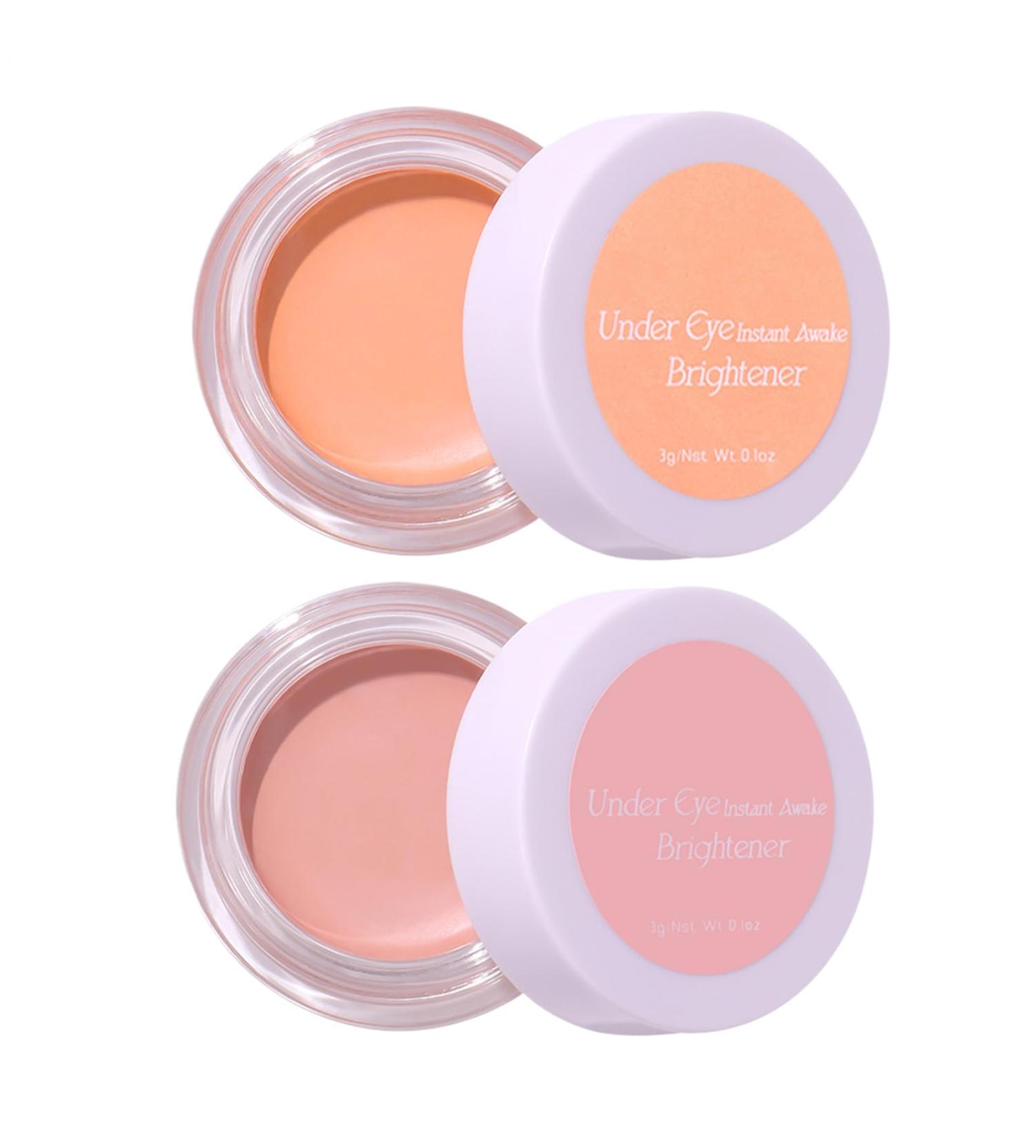  Iouyjiu Under Eye Brightener 3g Full Coverage Colour Corrector Concealer Nourishing Waterproof Formula Lightweight Matte Finish for Dark Circles Mature Skin Long-Lasting Makeup Use - Buy Online on GoSupps.com