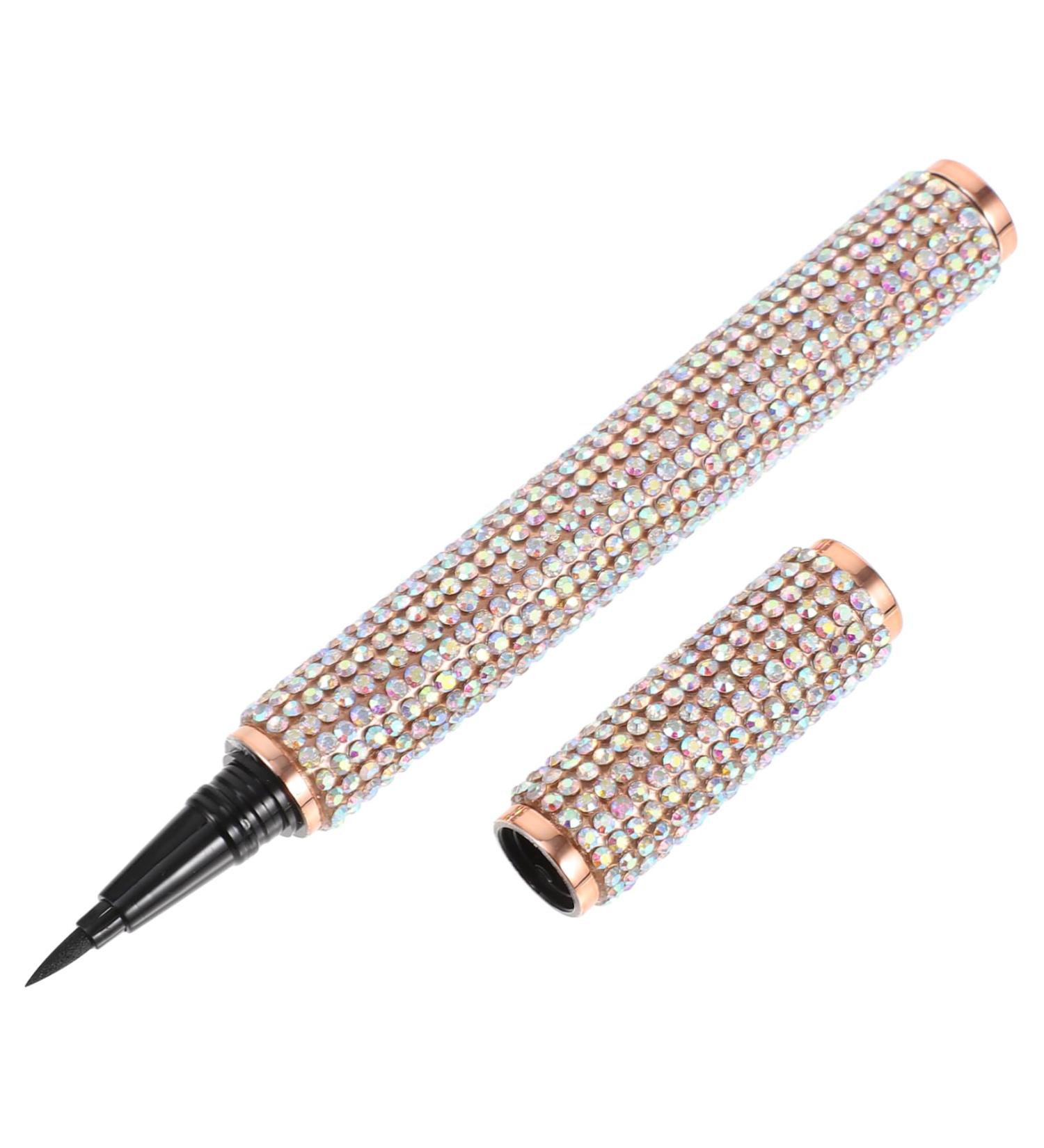 Healvian 1pc Eyeliner Black Pen Lash Glue Pen Makeup Pen Eye Grooming Pen Waterproof Eye Liner Pencil Plastic 1 count (Pack of 1) As Shown - Buy Online on GoSupps.com