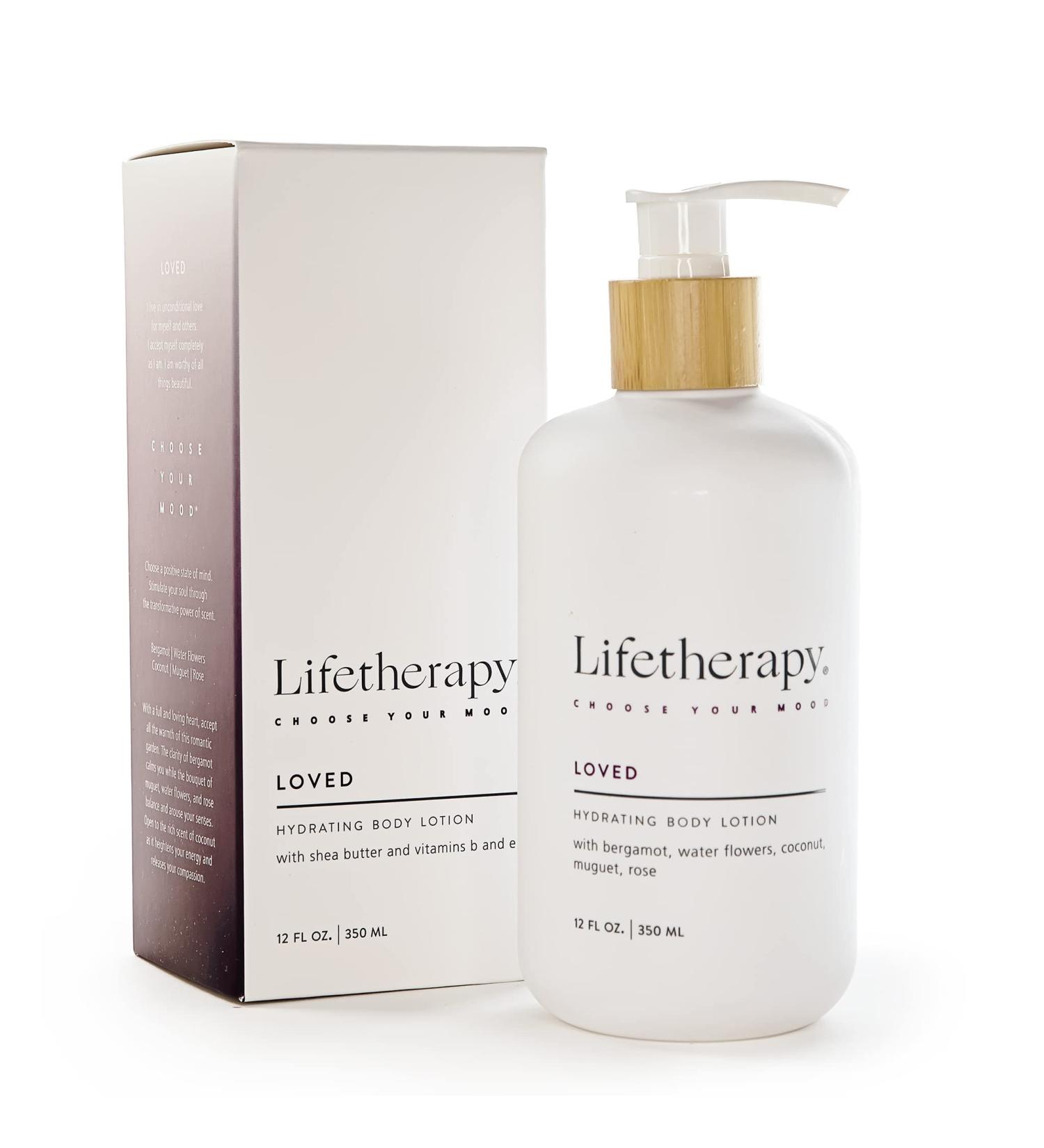 Lifetherapy Hydrating Lotion | Non-Greasy Shea Butter Lotion for Hand & Body - Lightweight & Nourishing - Buy Online on GoSupps.com