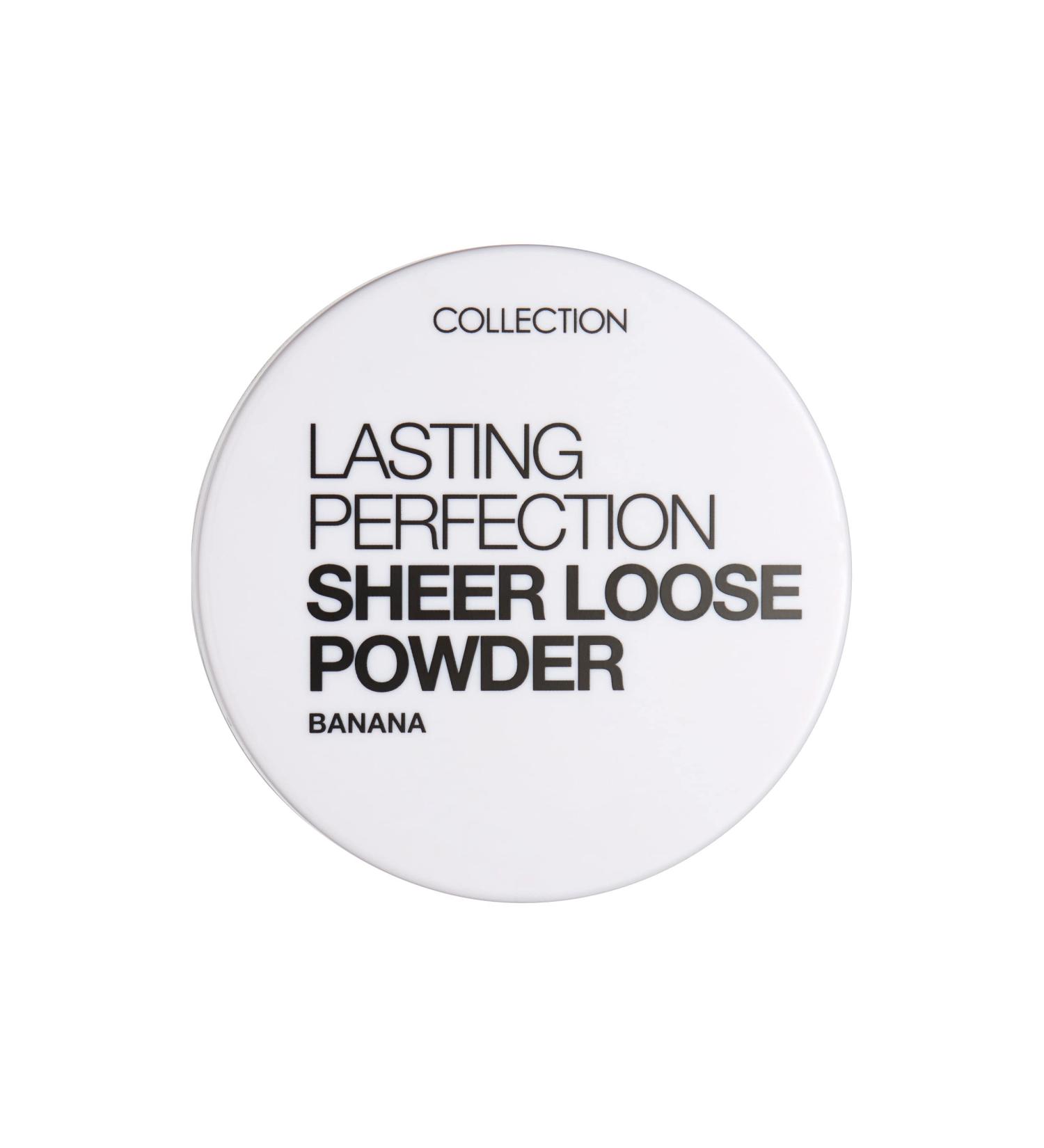 Collection Cosmetics Lasting Perfection Sheer Loose Powder Lightweight Powder 10g Banana