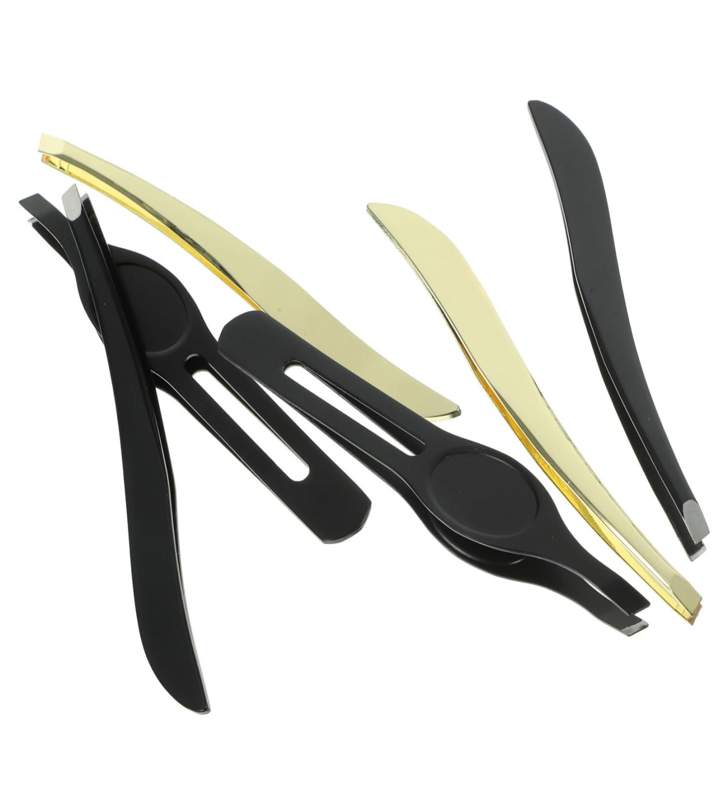 Housoutil 1 Ingrown Hair Removal Kit Stainless Steel Eyebrow Mini Slant Tweezer Hair Remover Tool Facial Tool Facial Hair Tweezers Blackhead Tweezers Makeup Tools Eyebrow Trimming Miss 9x1cm Black - Buy Online on GoSupps.com