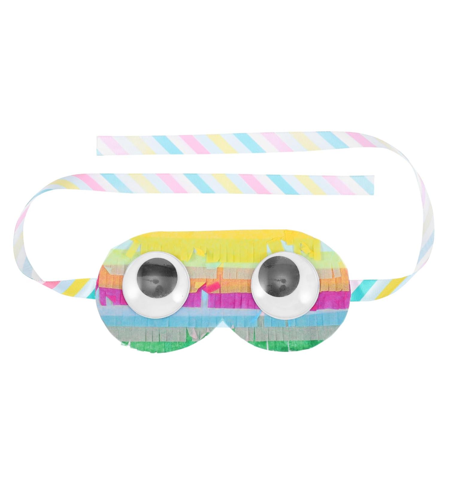 Alasum Treasure Chest Pinata Eye Mask - Colorful Decorative Blindfold for Kids and Adults - Buy Online on GoSupps.com