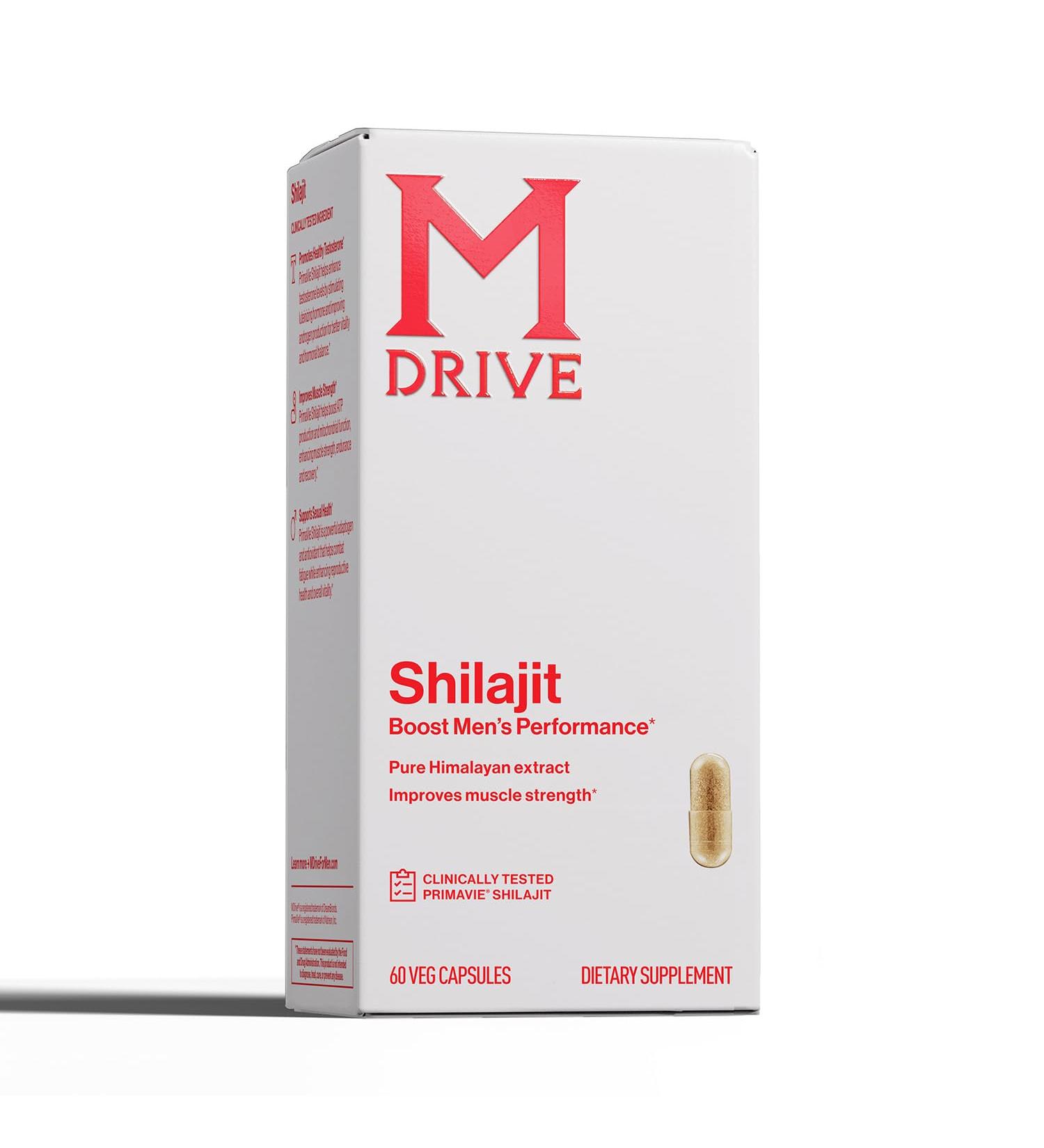 Mdrive Shilajit Capsules for Men | 30 Servings of High Purity PrimaVie Shilajit for Energy Boost & Immune Support 60 Shilajit Capsules - Buy Online on GoSupps.com