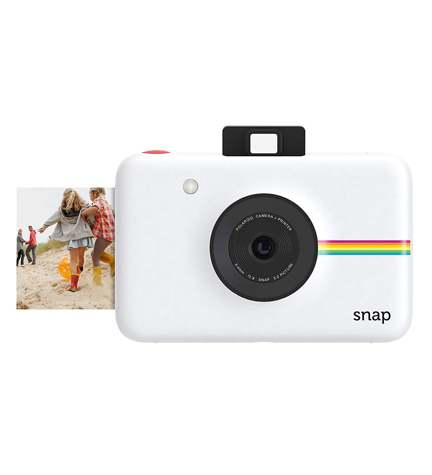 Polaroid Snap Instant Digital Camera with ZINK Zero Ink Printing - White Snow - Buy Online on GoSupps.com