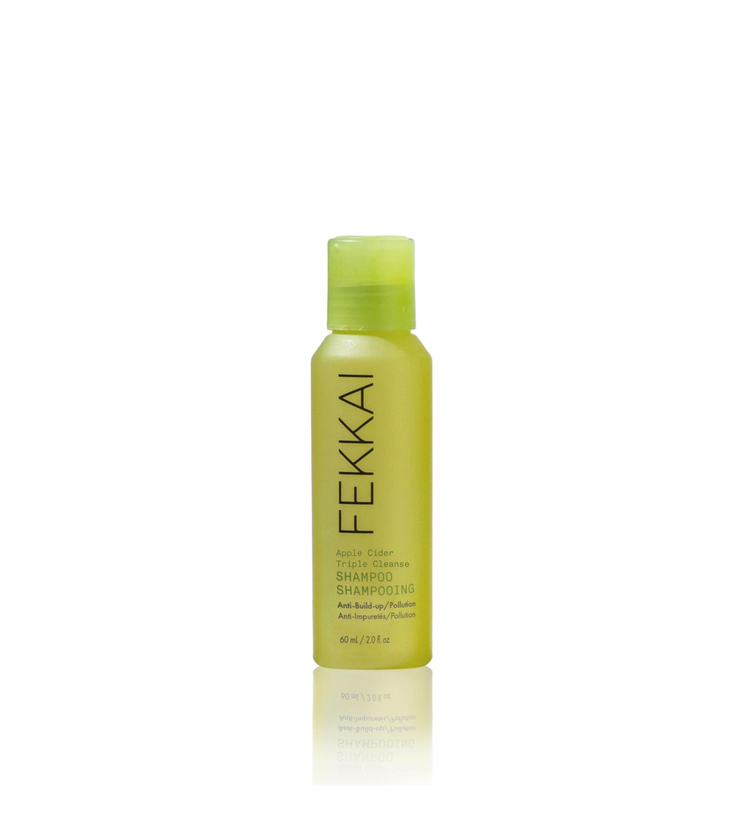 FEKKAI Apple Cider Detox SHAMPOO Deep cleansing for hair and scalp sulfatefree detox shampoo for all hair types 60 ml - Buy Online on GoSupps.com