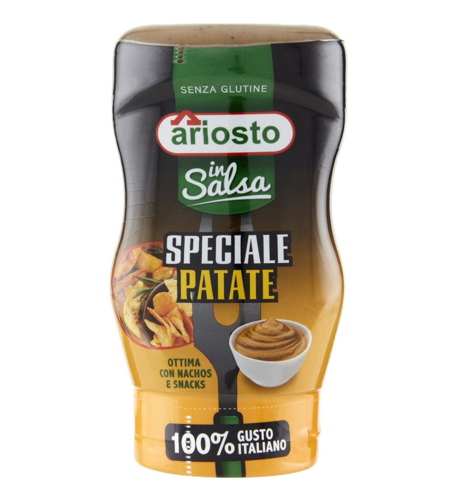 Italian Gourmet E.R. Ariosto Special Potato Sauce Set of 6 Special Sauces for Potato Presses (315g) + Gourmet Italian Polpa (400g)