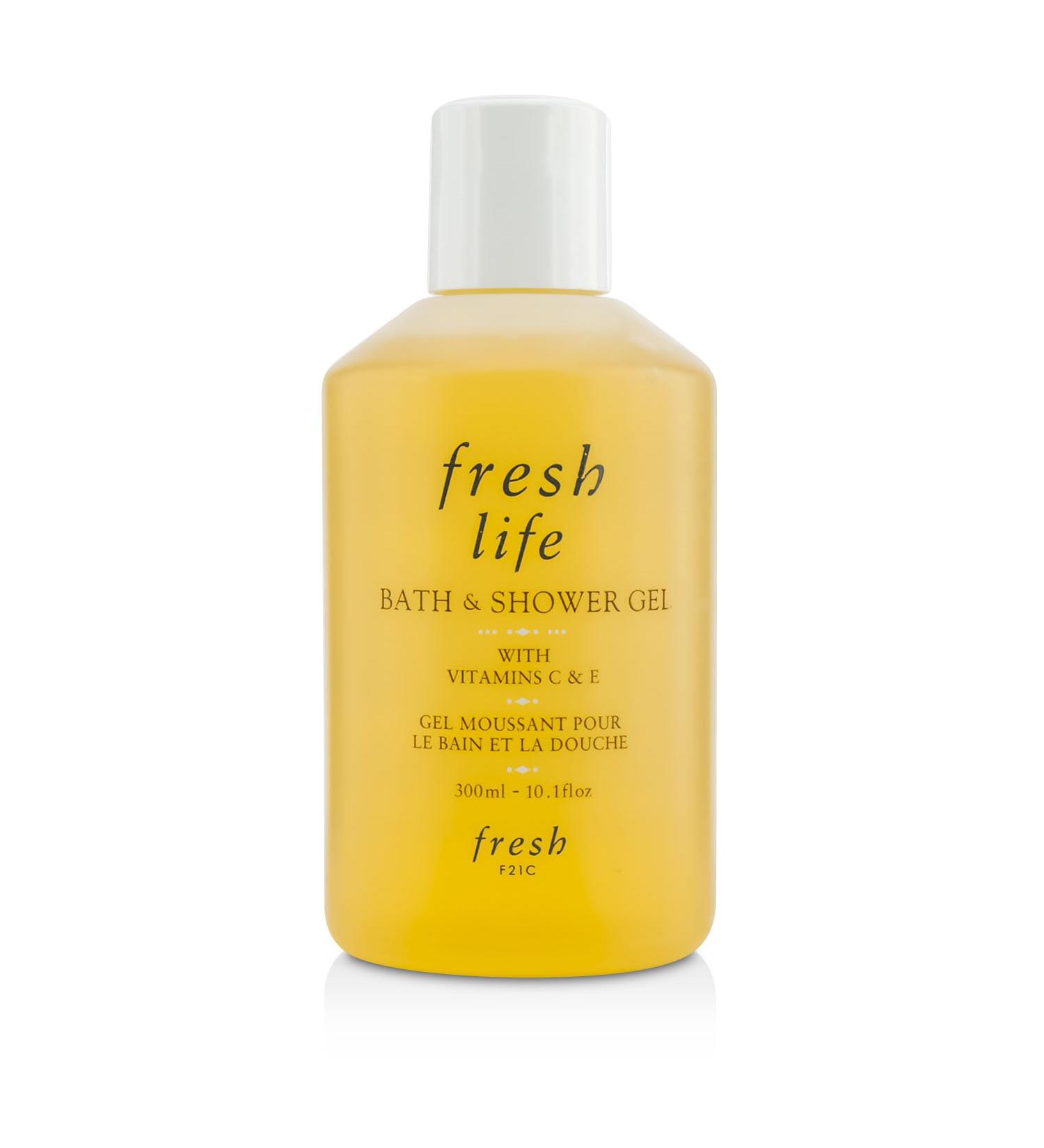 Life Bath & Shower Gel with Vitamins C & E 10oz (300ml)