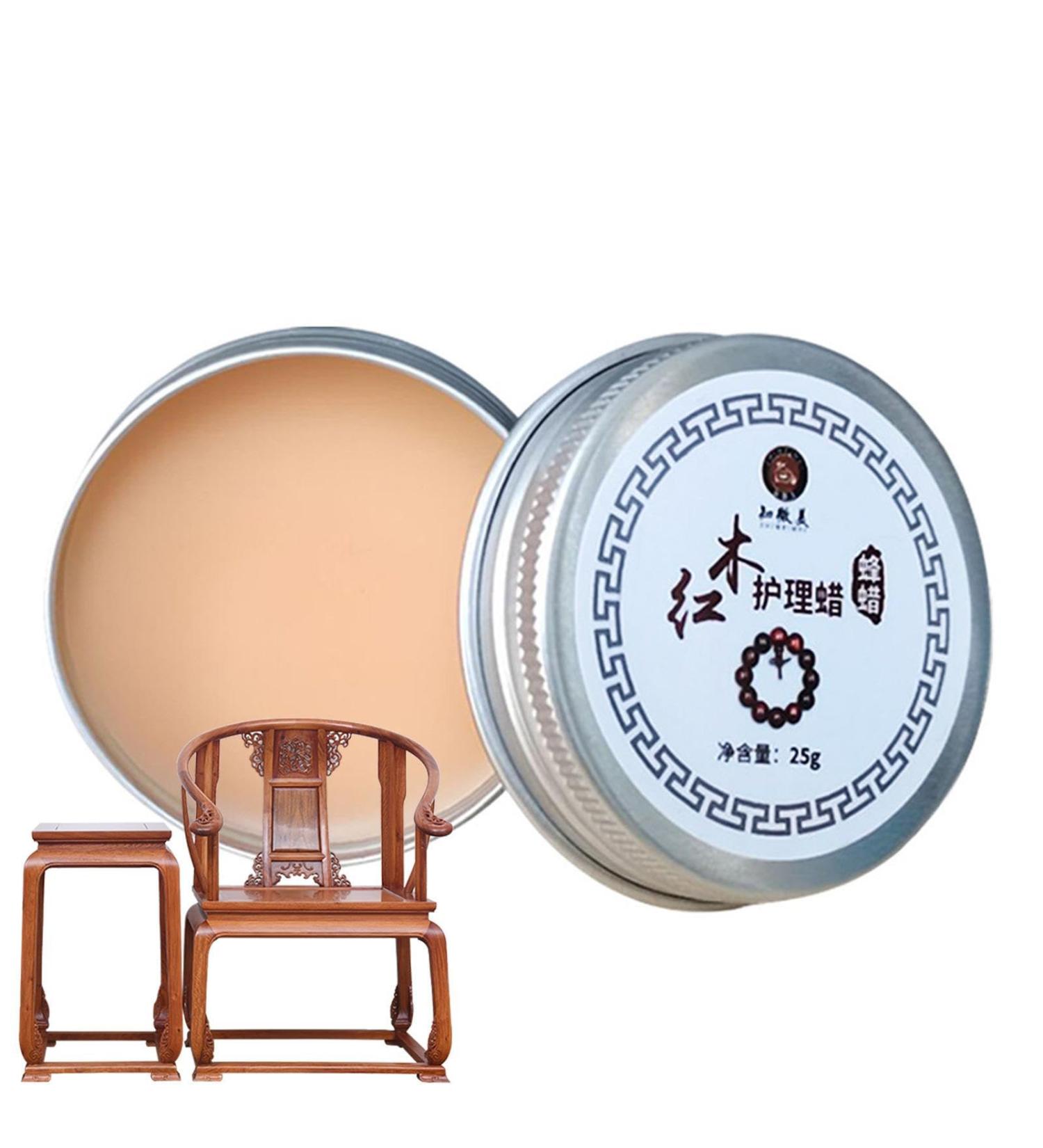 Wood Floor Wax Polish | Multipurpose Beewax Wood Polishing 25g Restorer | Furniture Care Wood Polish Beewax for Home Furniture Chairs Cabinets Tables Wood Floors Wardrobes Pochy - Buy Online on GoSupps.com