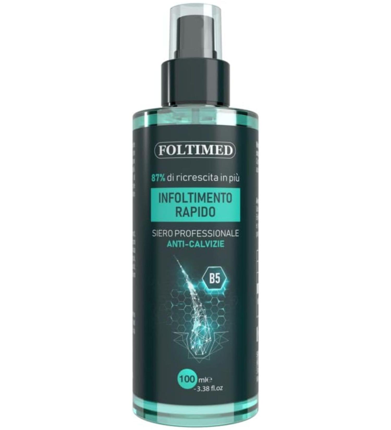 Foltimed Spray Anti-Chute de Cheveux avec Vitamine B5 Traitement Renfor ant et Stimulant pour la Croissance R duit la Fragilit et Prot ge le Cuir Chevelu 100ml - Buy Online on GoSupps.com