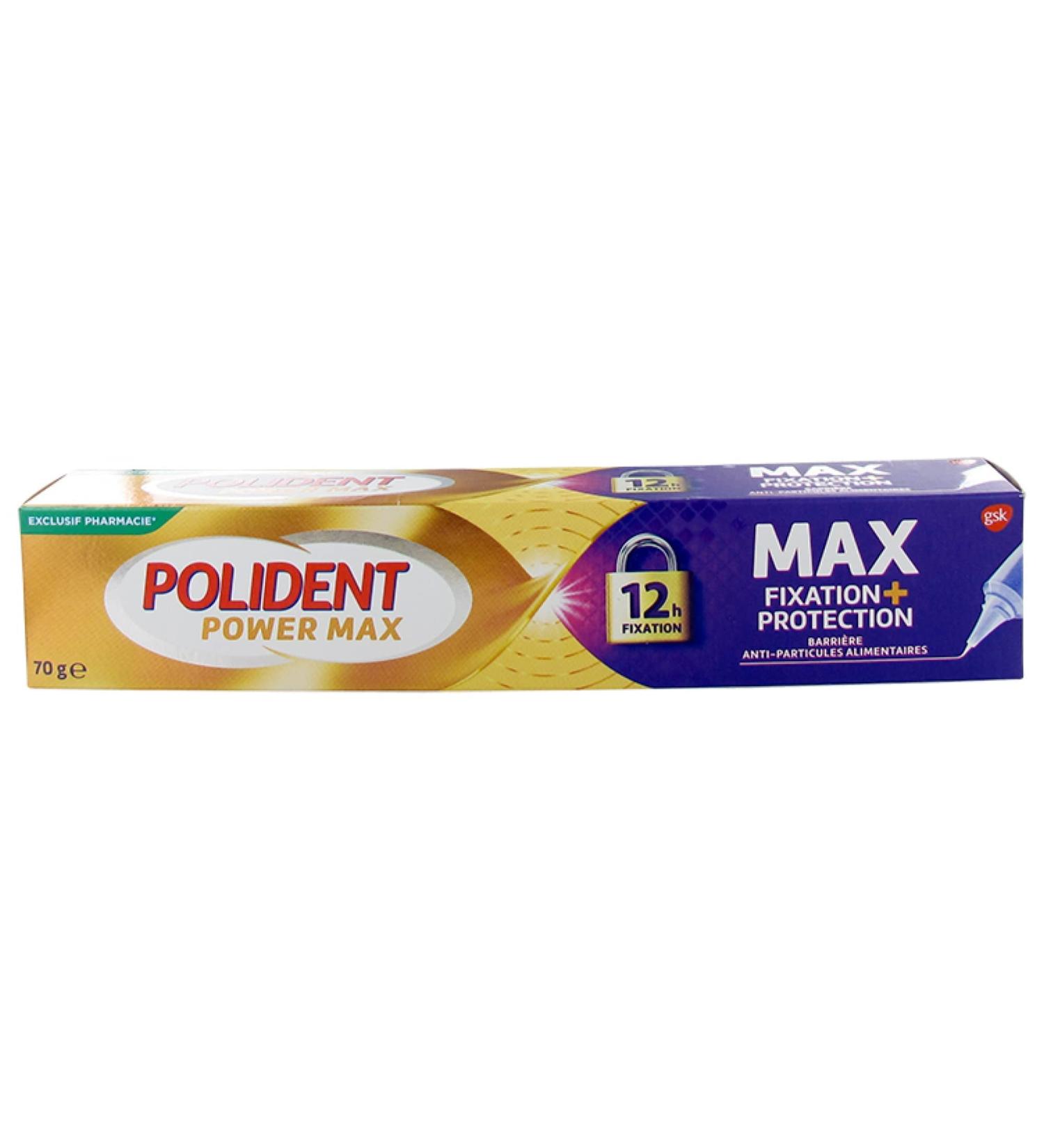 Polident Fixing Cream for Dentures - Maximum Control & Precision Attachment 70g | Best Adhesive for Full & Partial Dentures - Buy Online on GoSupps.com