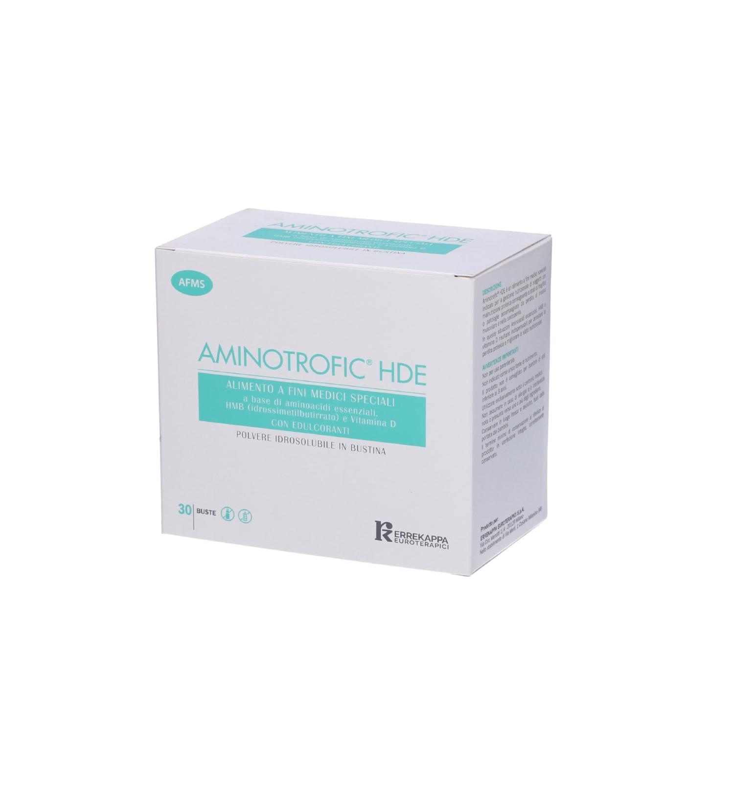  Errekappa Euroterapici AMINOTROFIC HDE DIET FOR SPECIAL MEDICAL PURPOSES 30 BAGS 6.5G - Buy Online on GoSupps.com