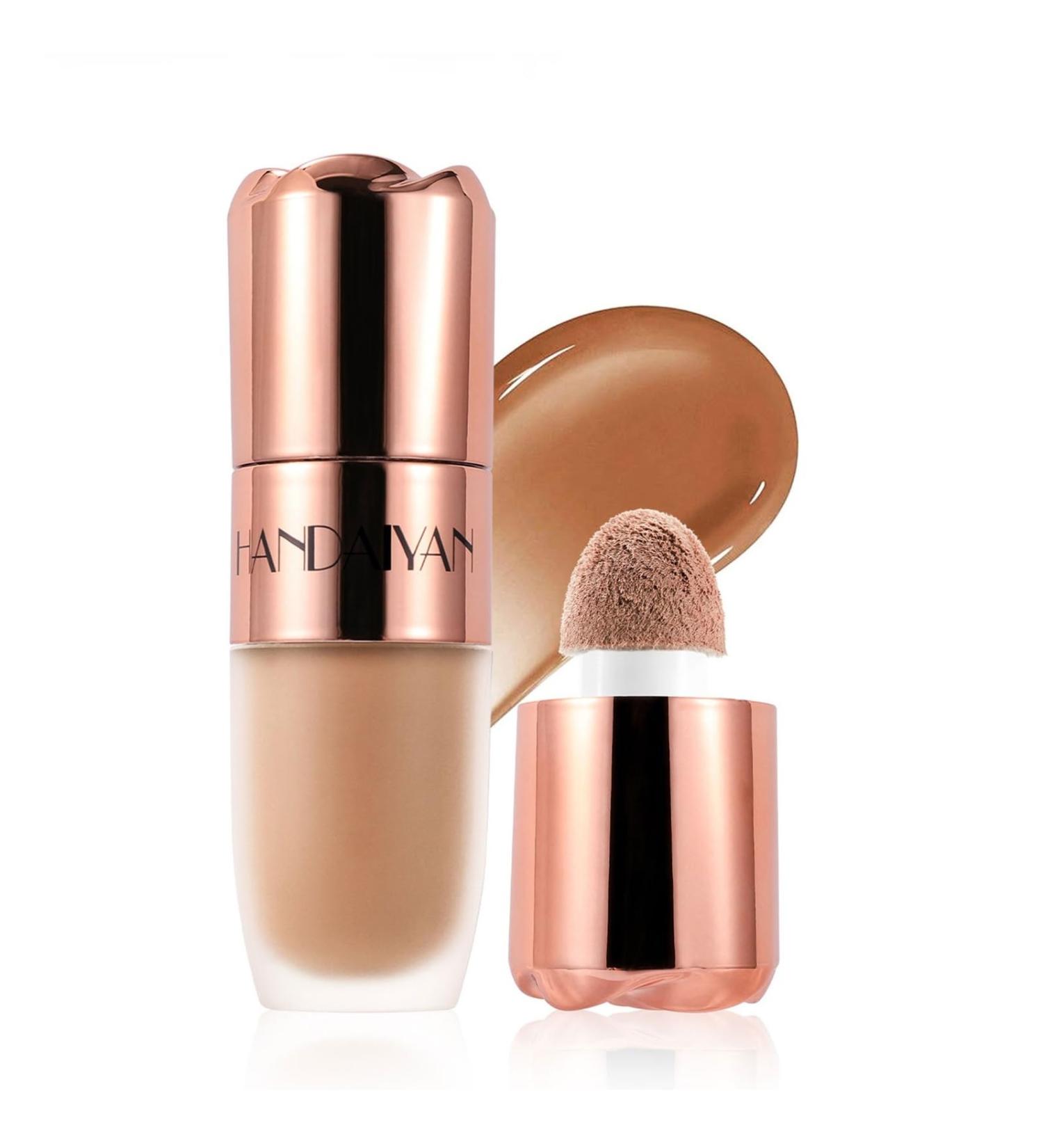  Beliky Girl Liquid makeup contour stick face contour cream with pillow applicator long-lasting natural matte creamy tan contour #Maple Sytup - Buy Online on GoSupps.com