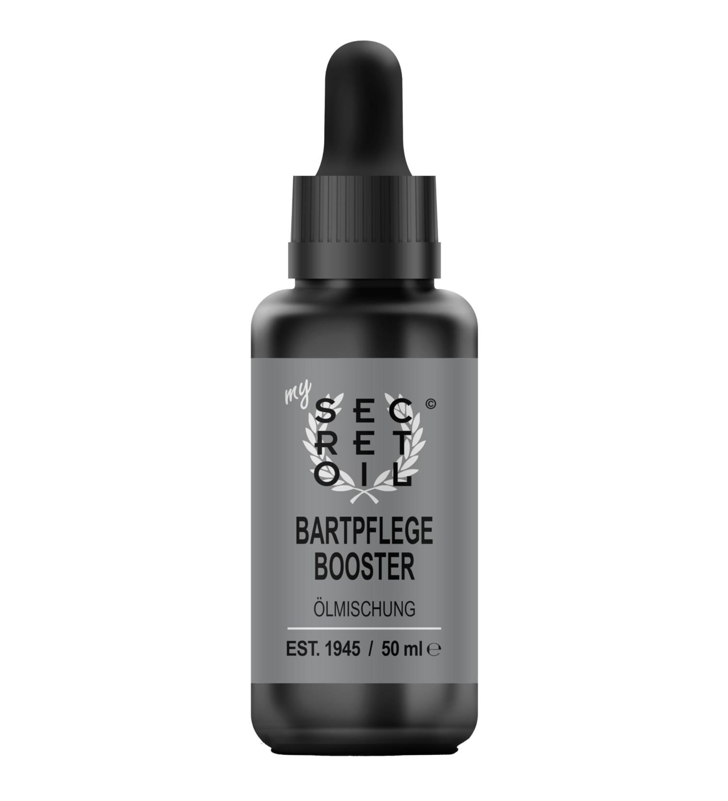 MYSECRETOIL Beard Care BOO 50 ml | Deep Effective Oil for Gloss & Growth | Nourishing Beard Oil with Valuable Ingredients for Hair & Skin - Buy Online on GoSupps.com