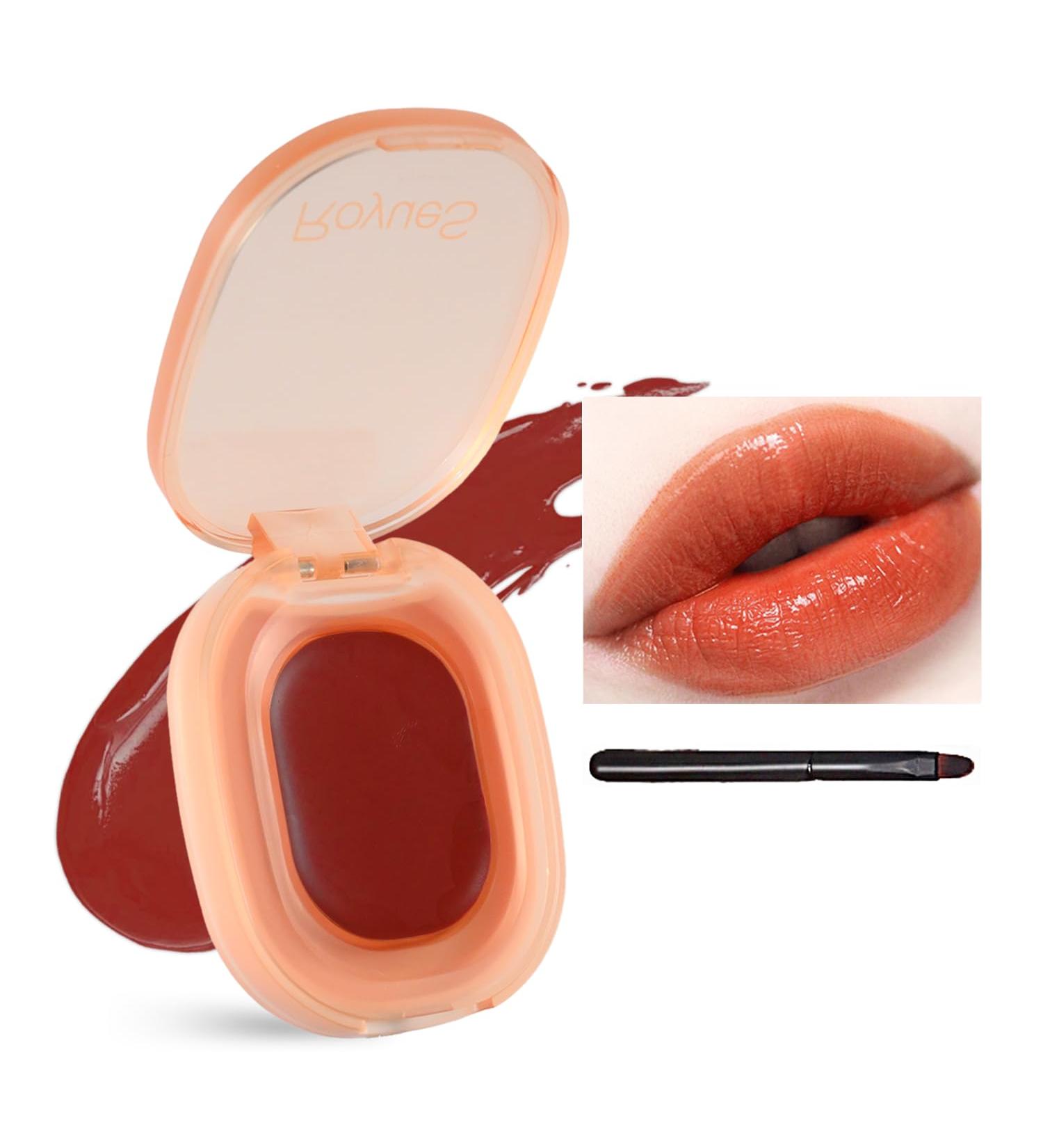 Buy Velvet Matte Cheek Lip Mud - Waterproof Mousse Lip Balm in 6 Colors | Long Lasting & Moisturizing Lipstick Cream (02 Blasphemy - Buy Online on GoSupps.com
