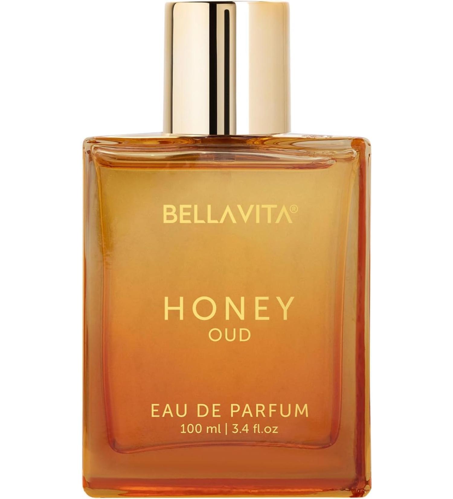 Honey Oud Eau de Parfum (3.4 fl. oz.) | Patchouli Vanilla Bergamot Floral & Spicy + Made with Clean & Vegan Essentials Oils + Cruelty Free | Long-Lasting Unisex Fragrance - Buy Online on GoSupps.com