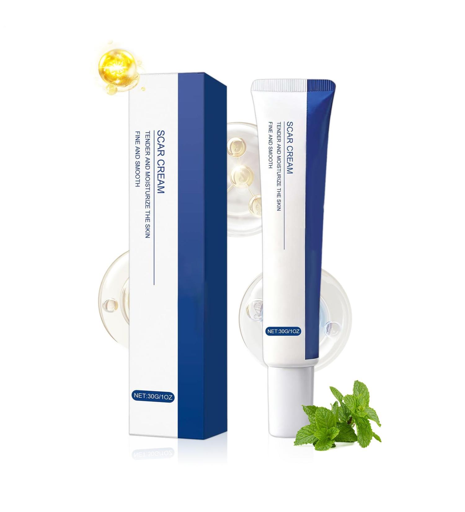 Burn Scar Cream Burn Repair Product - New Soothing Scar Cream - For Men and Women Knees Burns Keloids Wound Recovery - Buy Online on GoSupps.com