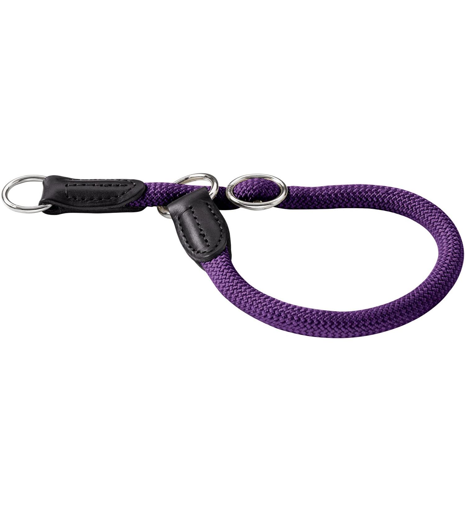 HUNTER Freestyle dressage collar dog collar pull stopper robust weatherproof 50 (ML) purple 50 (ML) purple