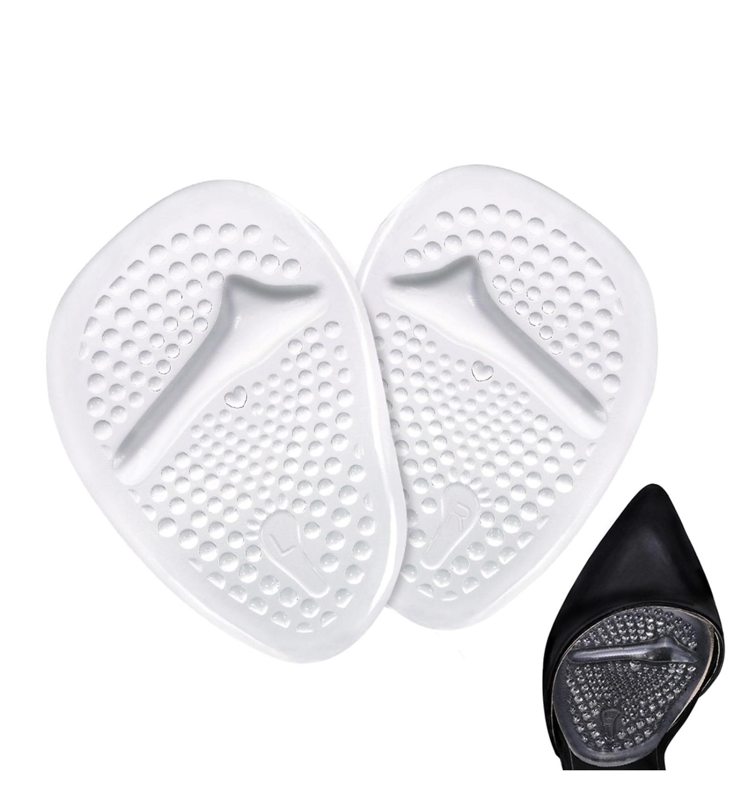 All Day Comfort Gel Forefoot Insoles for Women - 2 Pairs for High Heels | International Shipping Available - Buy Online on GoSupps.com