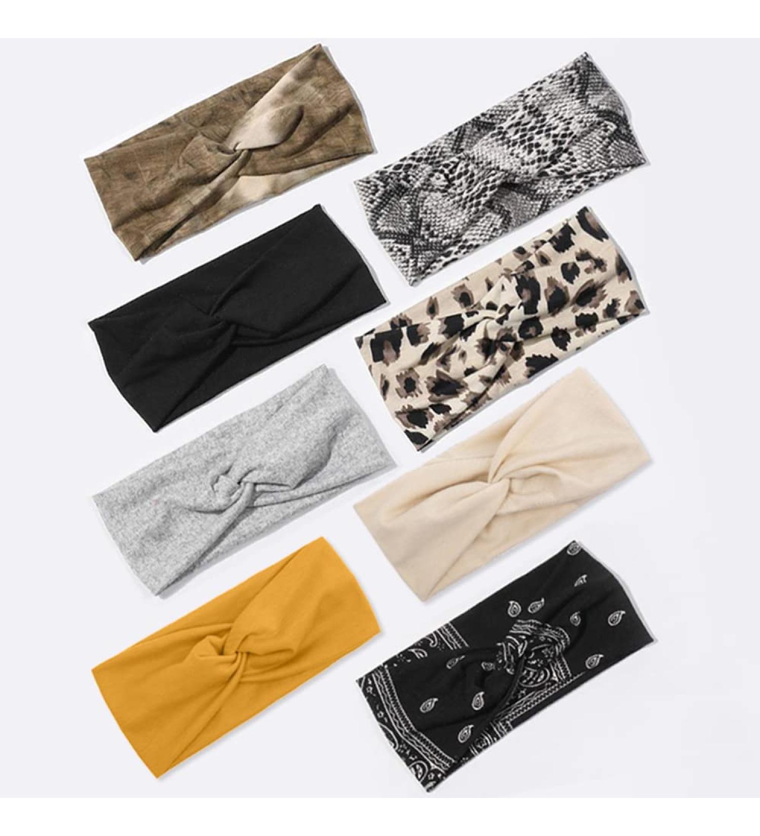 Shop Terse Frontal Ligaments Women's Hair Ties | Wide Elastic Boho Yoga Turban Headbands for Sports & Fashion - Buy Online on GoSupps.com