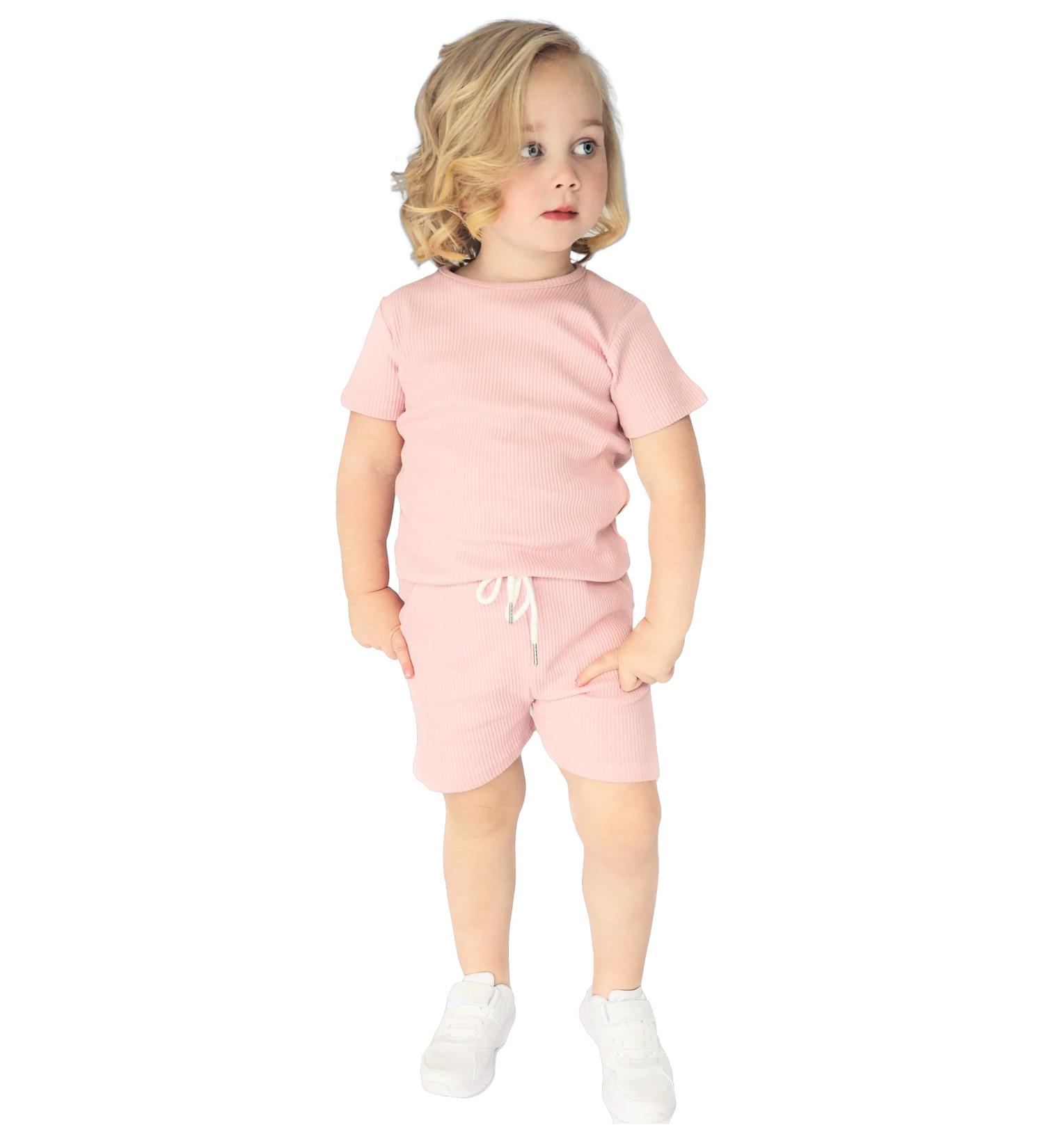 DreamBuy 20 Colours Ribbed Pyjama/Tracksuit/Loungewear Unisex 3-4 Years Cotton Candy - Buy Online on GoSupps.com