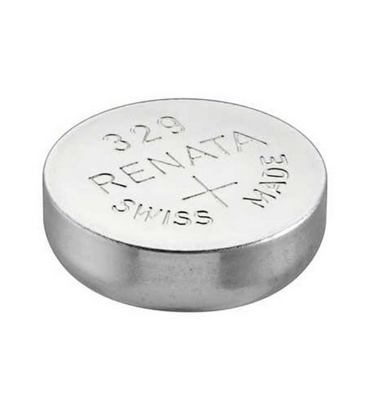 Renata Watch Battery Swiss Made Renata 329 or SR731SW (1 Battery 329 or Or SR731SW)