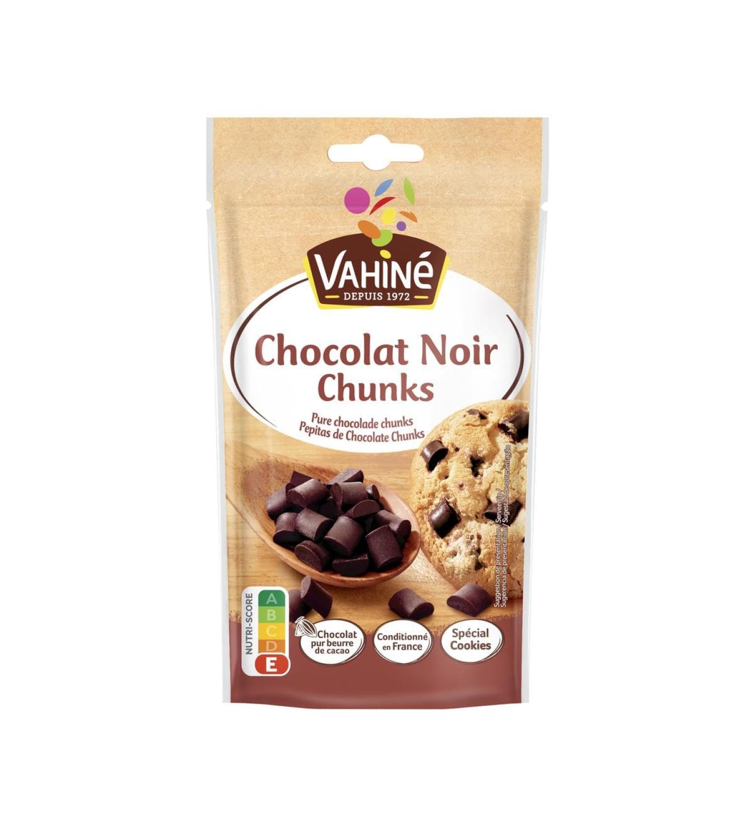 G n rique VAHINE - Vahine Maxi Dark Chocolate Chips 100g - 100g - Pack of 3 - Sold as a Pack