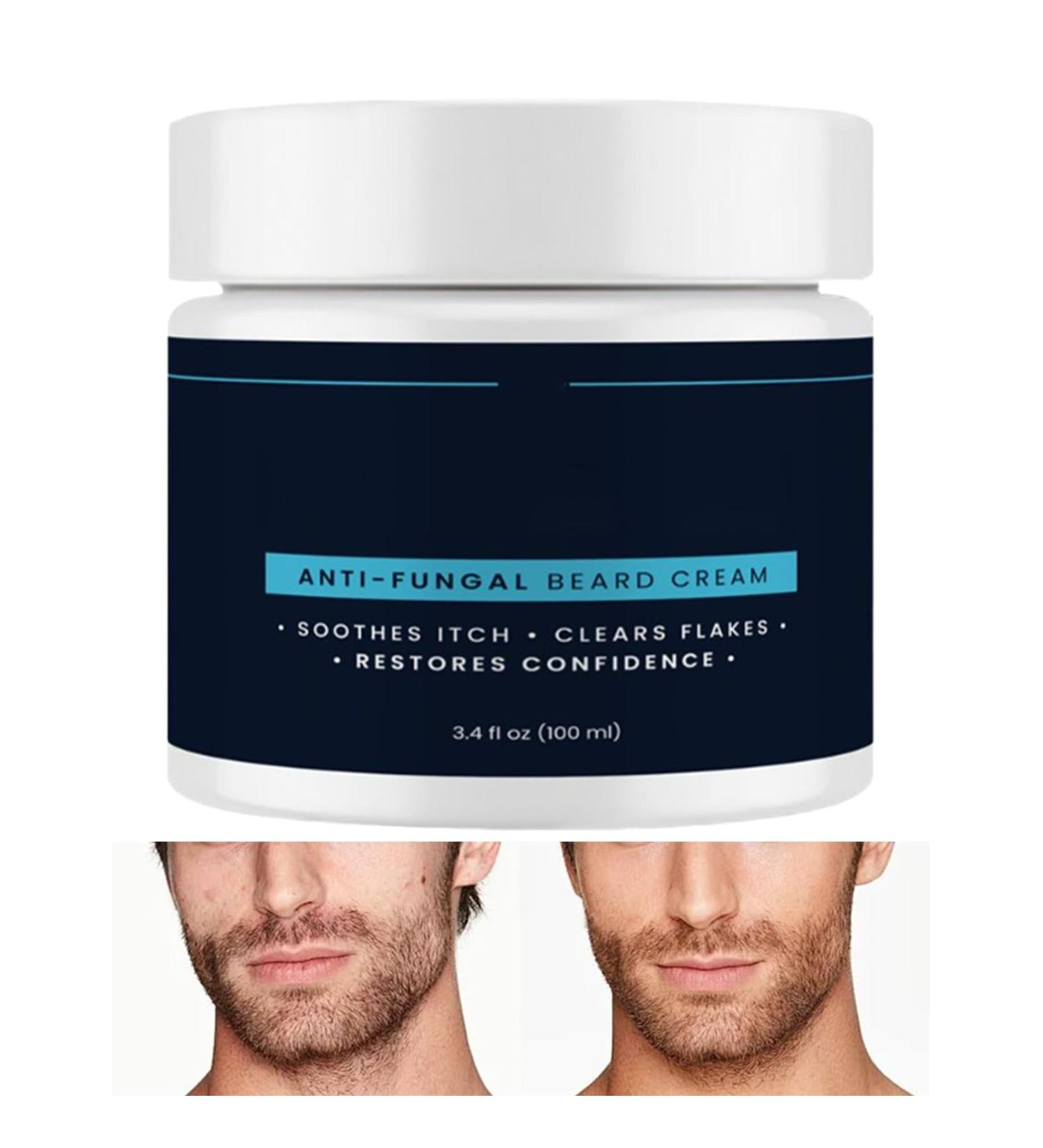  Jingmiger Beard Lotion - Natural Mustache Lotion 100ml | Beard Butter Face Moisturizer Shaving Care Hairdresser's Moisturizer - Buy Online on GoSupps.com