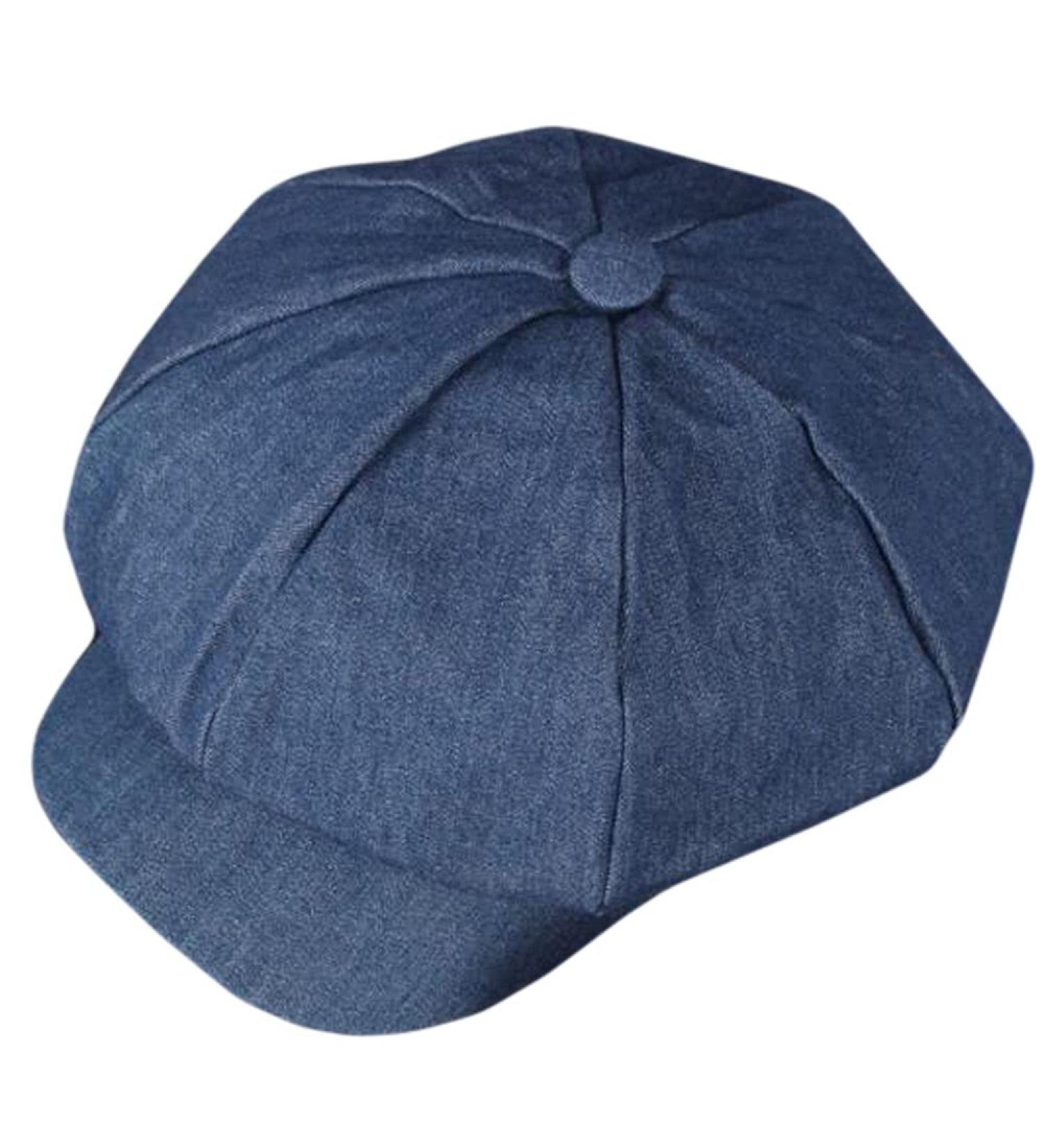 Qunson Women's Vintage Cotton Newsboy Cabbie Cap - Fashionable and Timeless Style - Buy Online on GoSupps.com