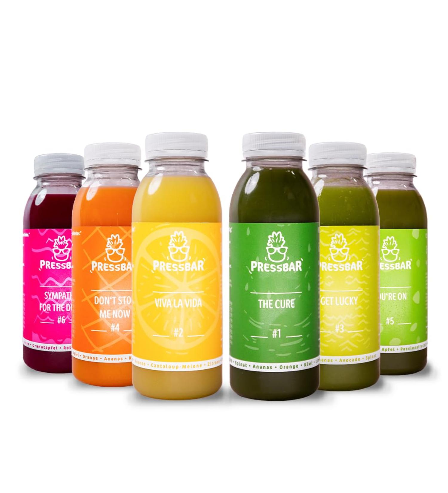 Buy Pressable Juice Cure Red - 12 Juices for 2-Day Detox | 1.5L Daily | Premium Fruit & Veg Juices | Fast International Shipping - Buy Online on GoSupps.com
