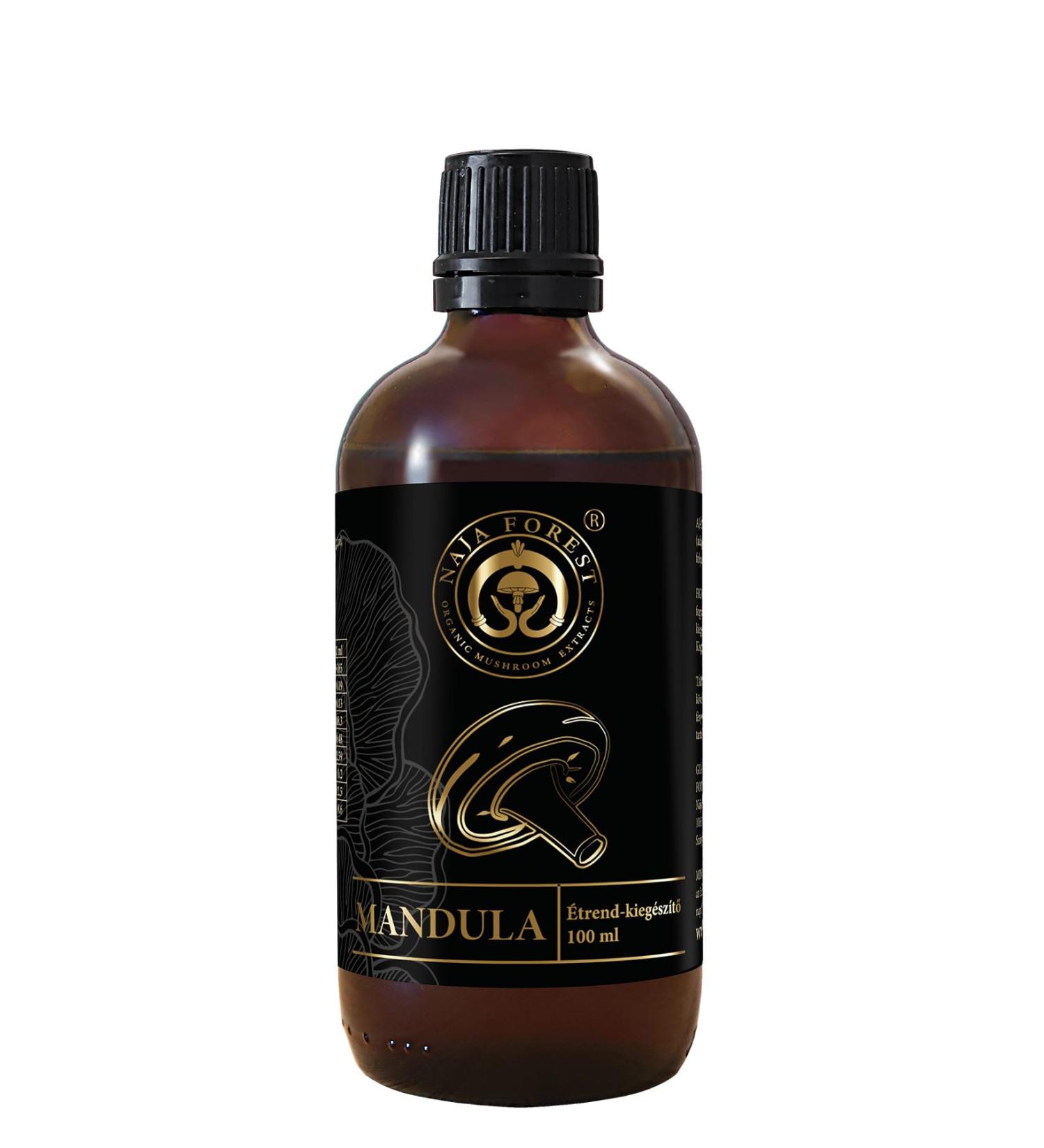 NaJa Forest Organic almond fungus nourishing extract Agaricus Blazei full extract glycerin 100 ml - Buy Online on GoSupps.com