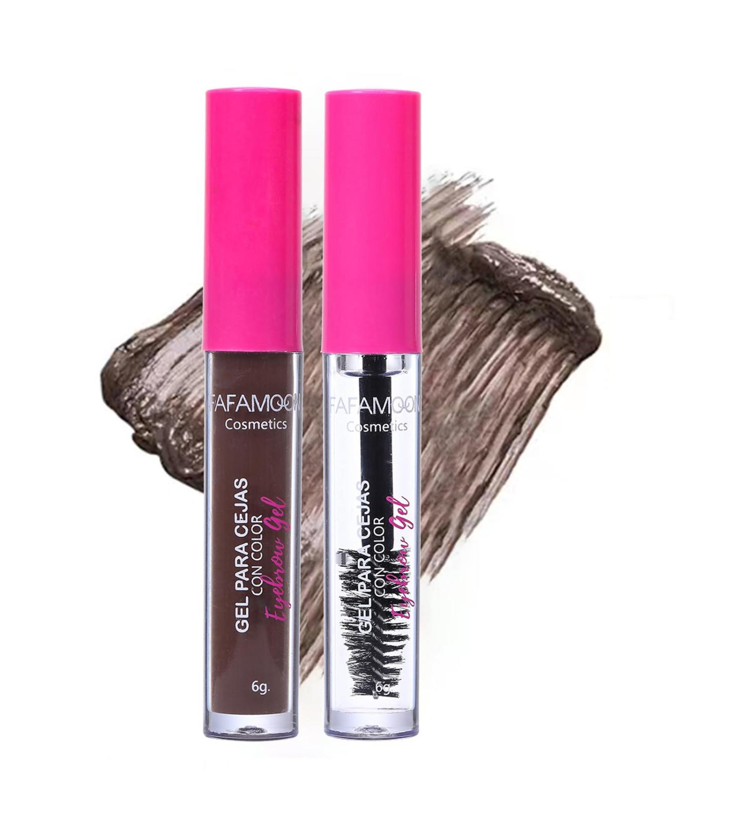 2 in 1 Express Eyelash and Eyebrow Kit (Tint + Developer Gel) Professional Makeup Tinted Eyebrow Fixing Glue Professional Tint Long Lasting (Brown) - Buy Online on GoSupps.com