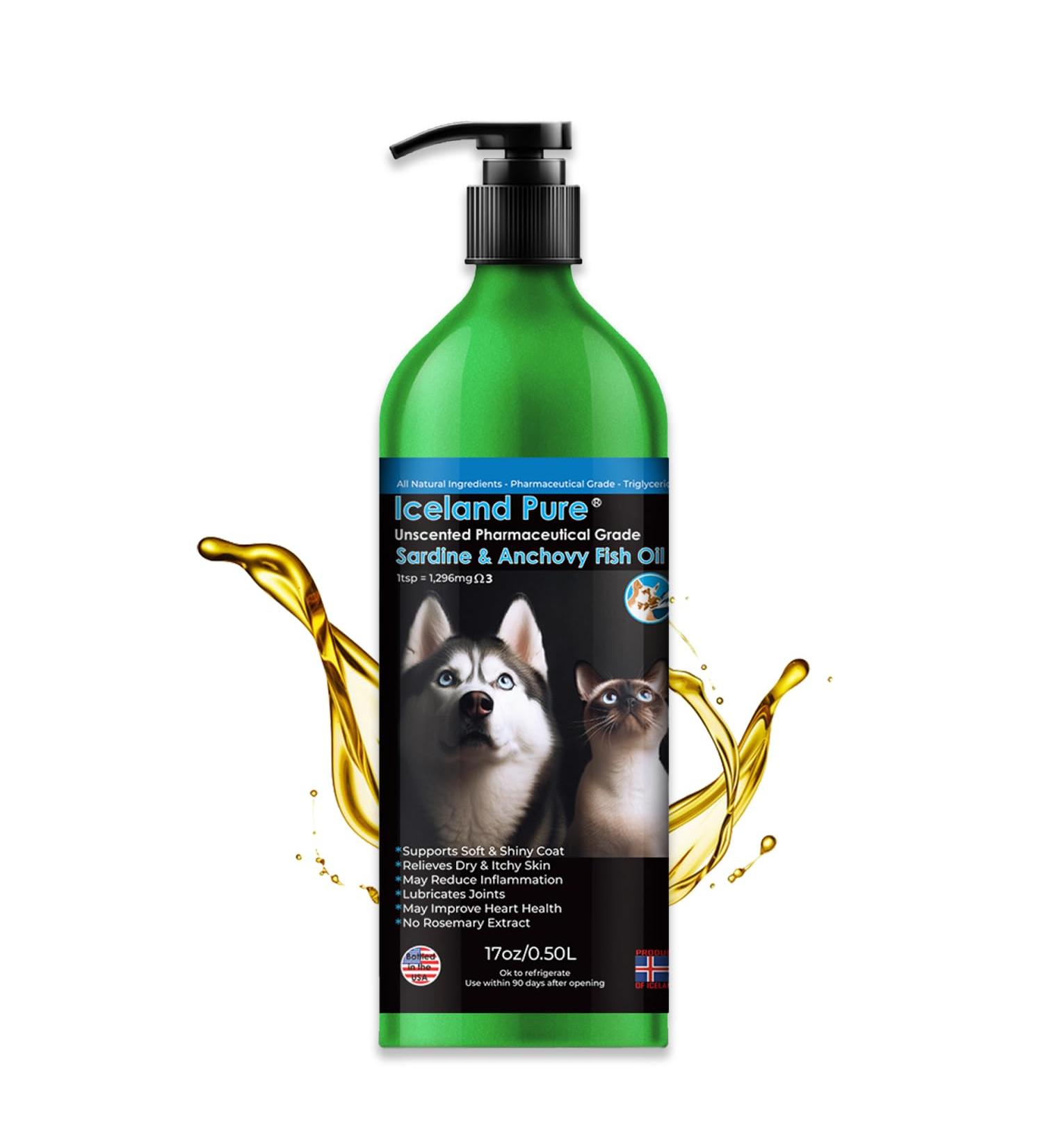 Iceland Pure SA17 Unscented Pharmaceutical Grade Sardine Anchovy oil from the pure waters of Iceland - 17oz - Buy Online on GoSupps.com