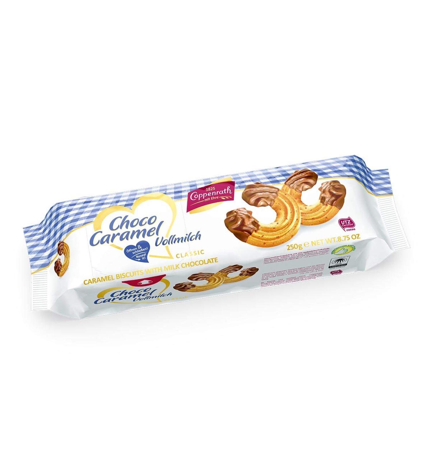 Coppenrath Coppenrath - Classic Chocolate Caramel Whole Milk (Vollmilch-Choco Caramel Classic) | Total Weight 250 g