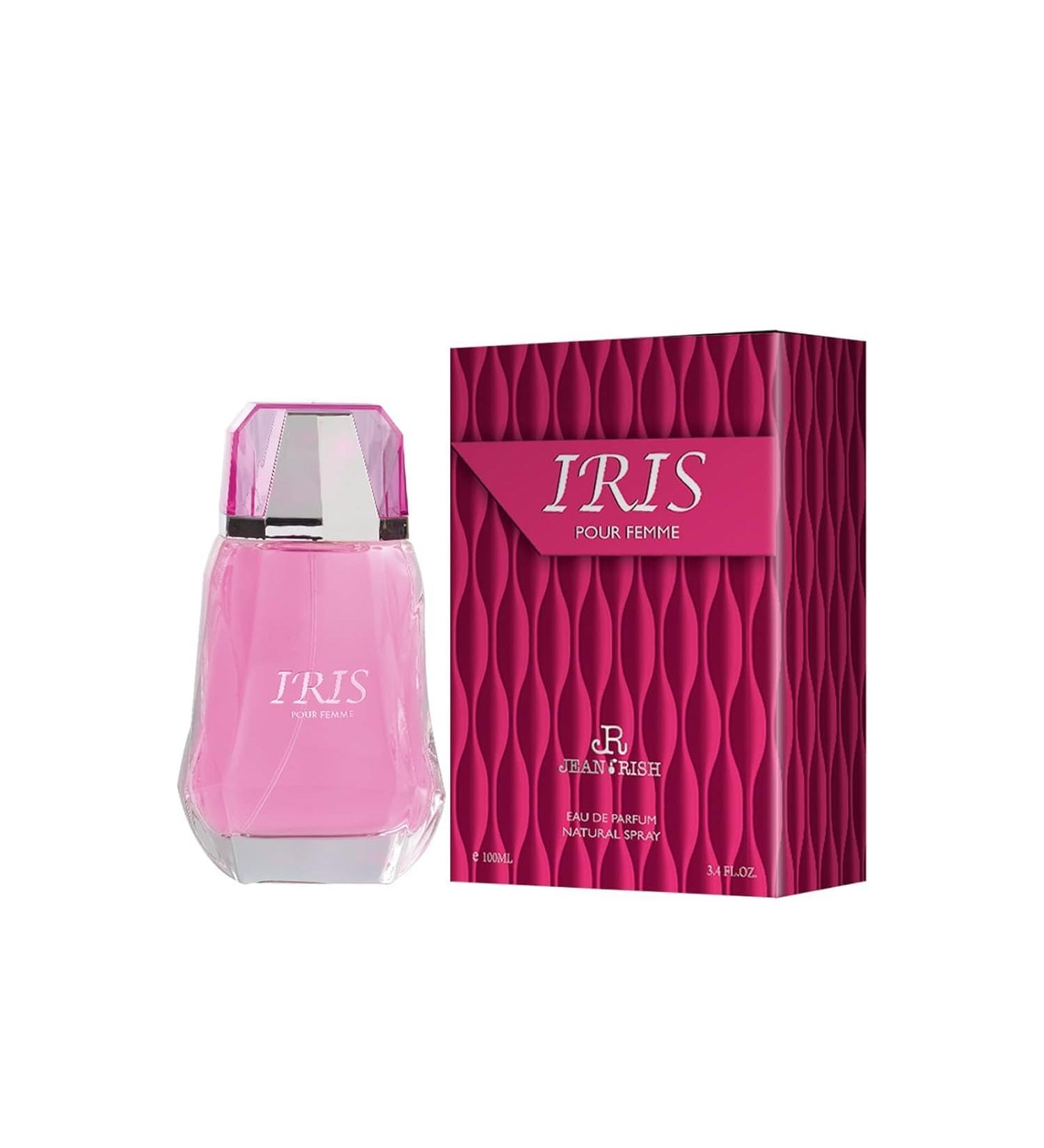 Jean Rish - Iris - Eau de Parfum Spray for Women - 3.4 fluid ounces - Apple Melon Orange Top Notes - Made in the USA - Buy Online on GoSupps.com