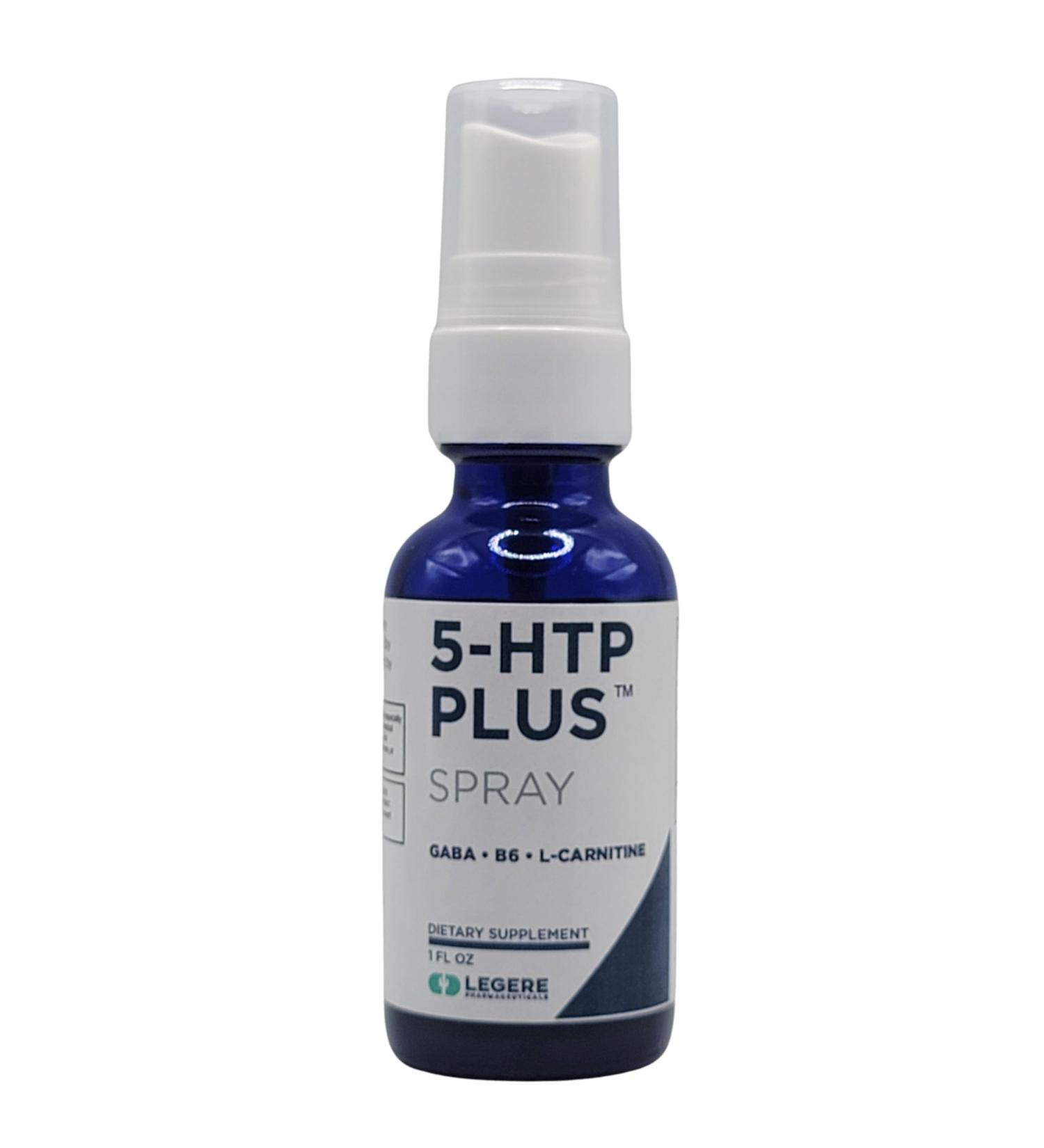 Legere Pharmaceuticals 5-HTP Plus GABA B6 L-Carnitine Supplement Spray 1 fl oz. Supports Sleep and Relaxation. - Buy Online on GoSupps.com
