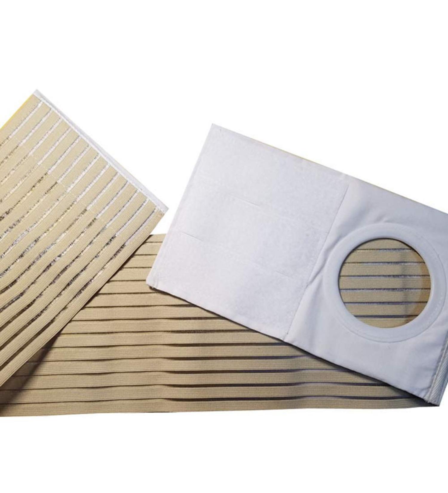 SUPVOX Ostomy Support Belt - Elastic Hernia Band & Breathable Belly Band for Colostomy & Abdominal Support for Men & Women - Buy Online on GoSupps.com