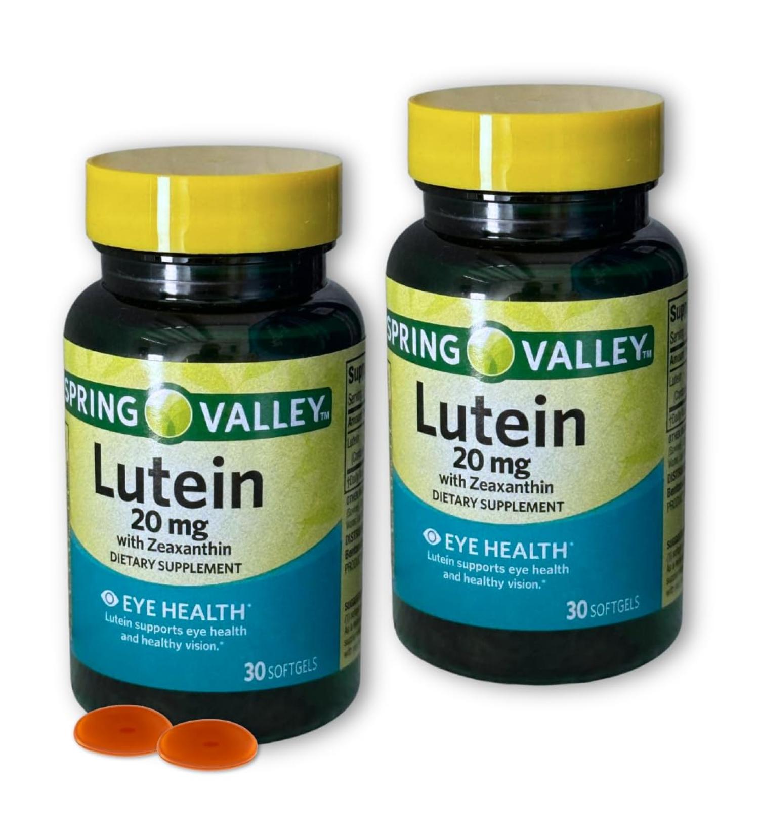 FUSION SHOP STORE Smart choices meaningful life! Lutein 20mg- Softgels 90ct (Pack of 2) with Zeaxanthin - Buy Online on GoSupps.com