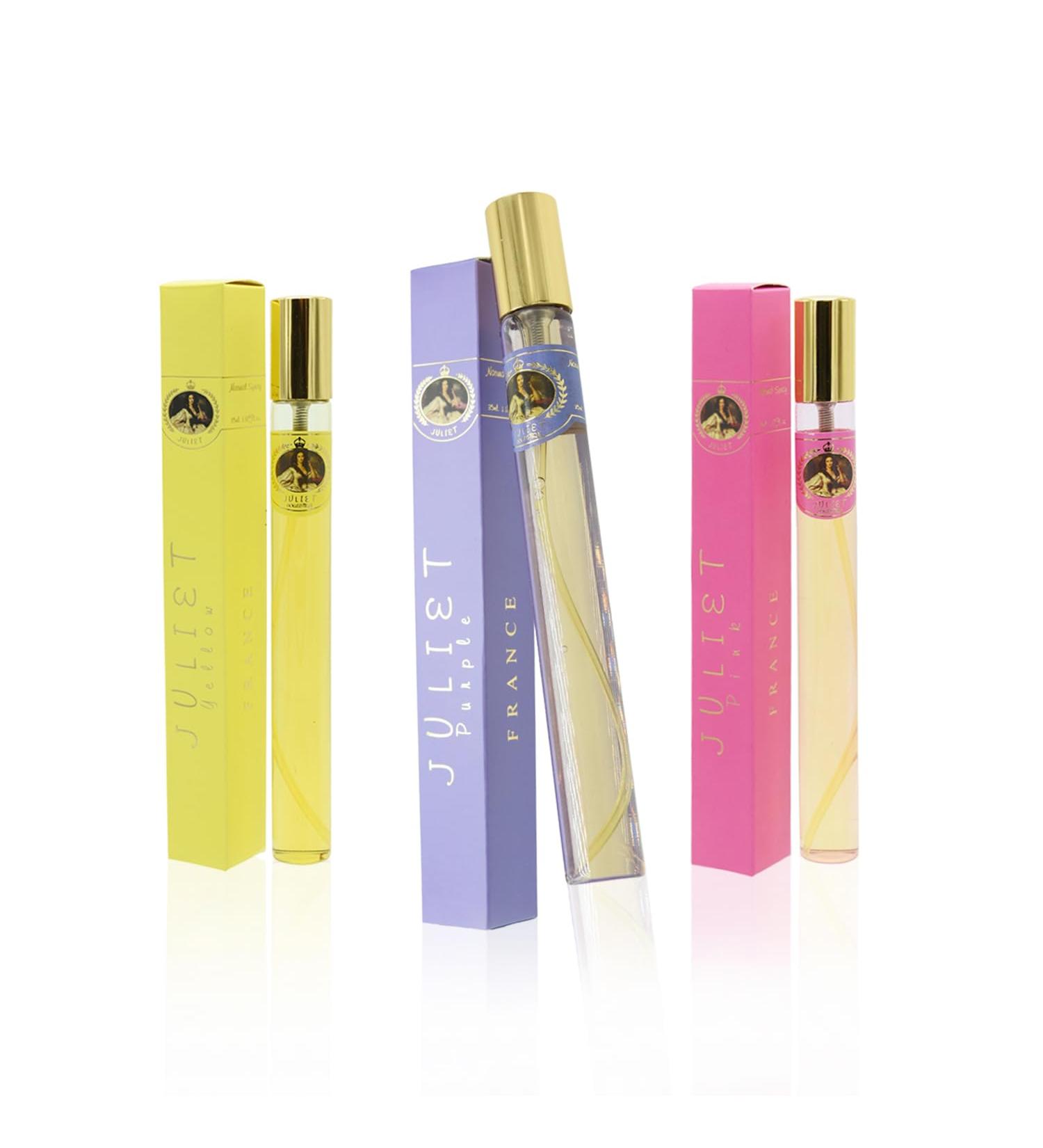 META-BOSEM Purple/Yellow/Pink Travel Size Fragrance for Women Eau de Toilette Natural Spray Wonderful Gift Daytime and Casual Use for all Skin Types total 3.4 Fluid Ounce/105 Ml (Pack of 3) - Buy Online on GoSupps.com